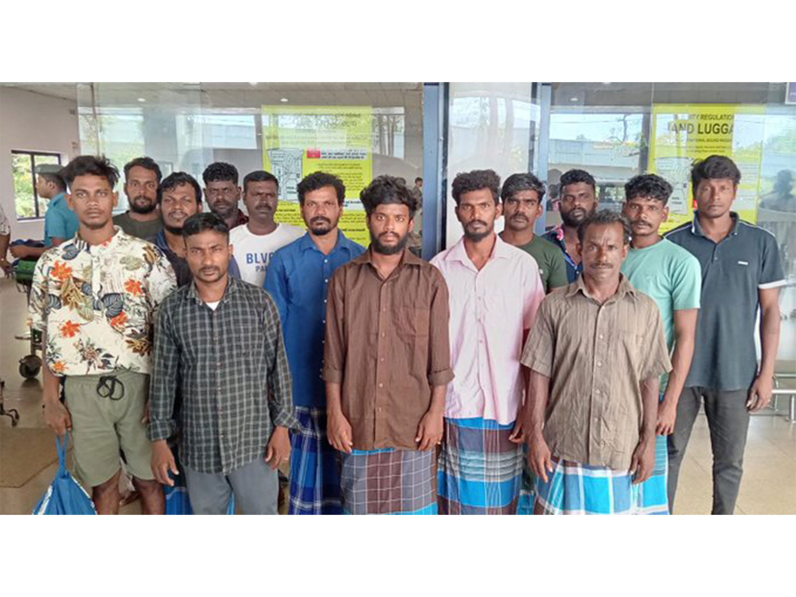 14 Indian fishermen repatriated from Sri Lanka (Photo/ANI/@IndiainSL)