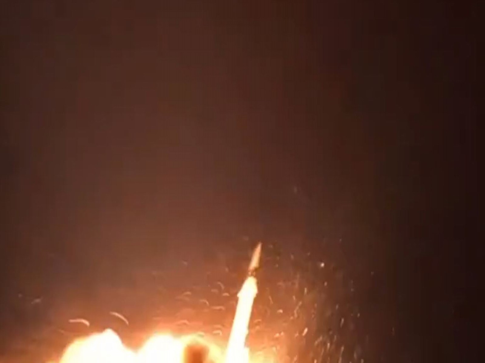 Iran launches missile strike on Israel (File Photo/State Media)