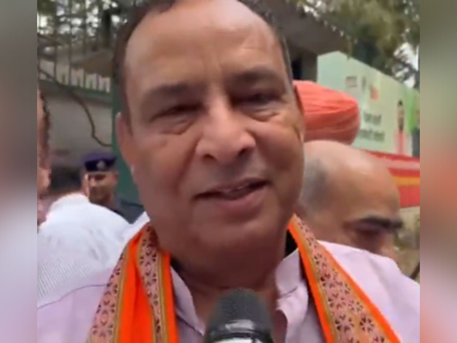 BJP State President Mohan Lal Badoli (Photo/ANI)