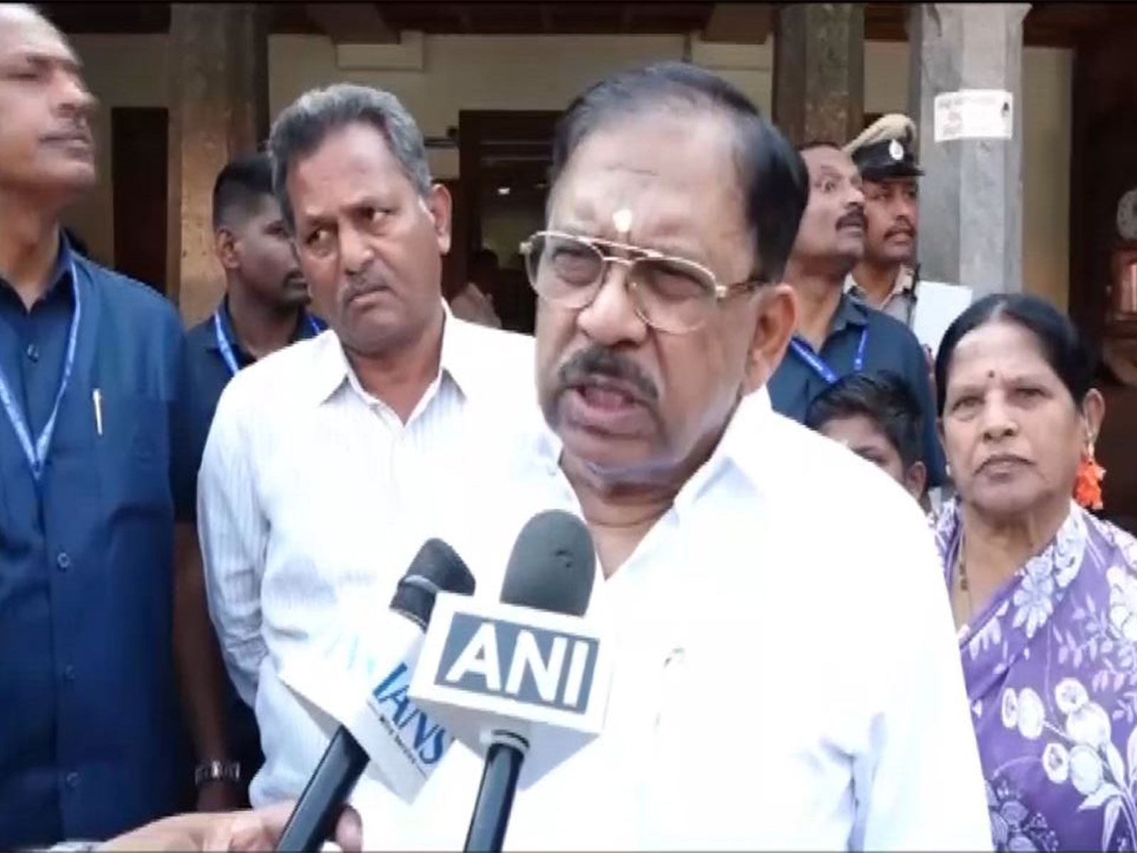Karnataka Home Minister G Parameshwara (Photo/ANI)