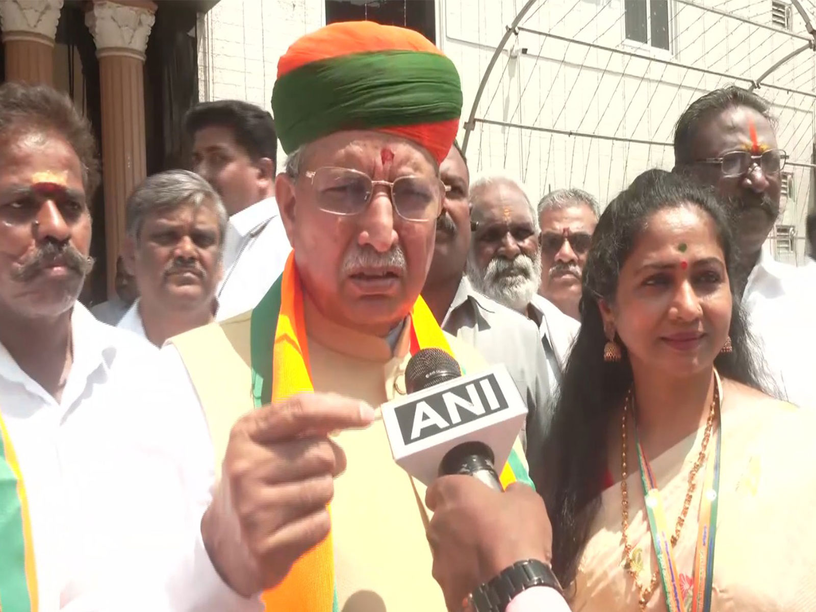 Tamil Nadu BJP Election Co-Incharge Arjun Ram Meghwal (Photo/ANI)