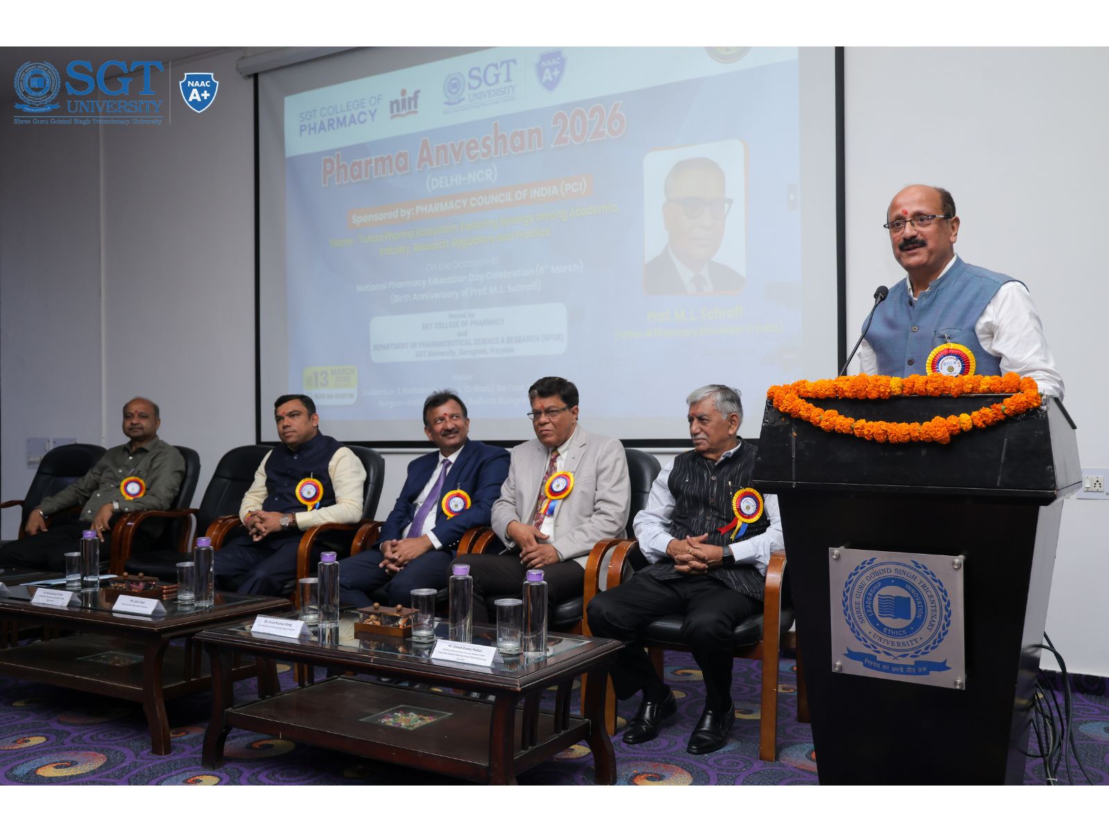 SGT University Hosts 'Pharma Anveshan 2026' to Mark National Pharmacy Education Day