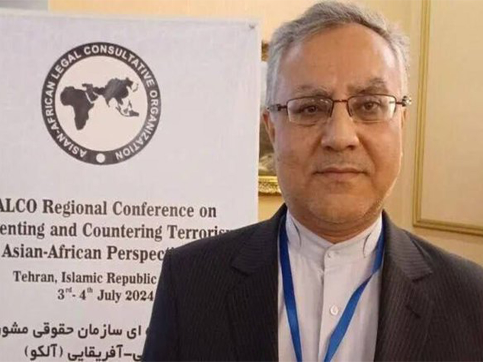 Seyyed Ali Mousavi, Iran's Ambassador to Britain and permanent representative to the International Maritime Organisation. (Image source: Iranian state media)