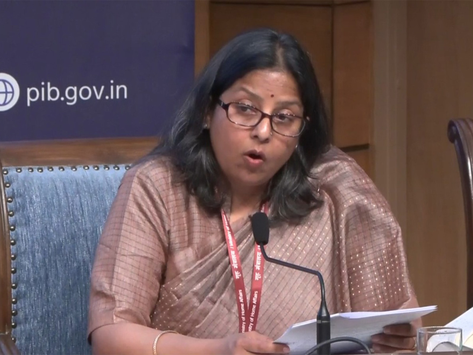 Sujata Sharma, Joint Secretary, Ministry of Petroleum and Natural Gas (Photo/ANI)