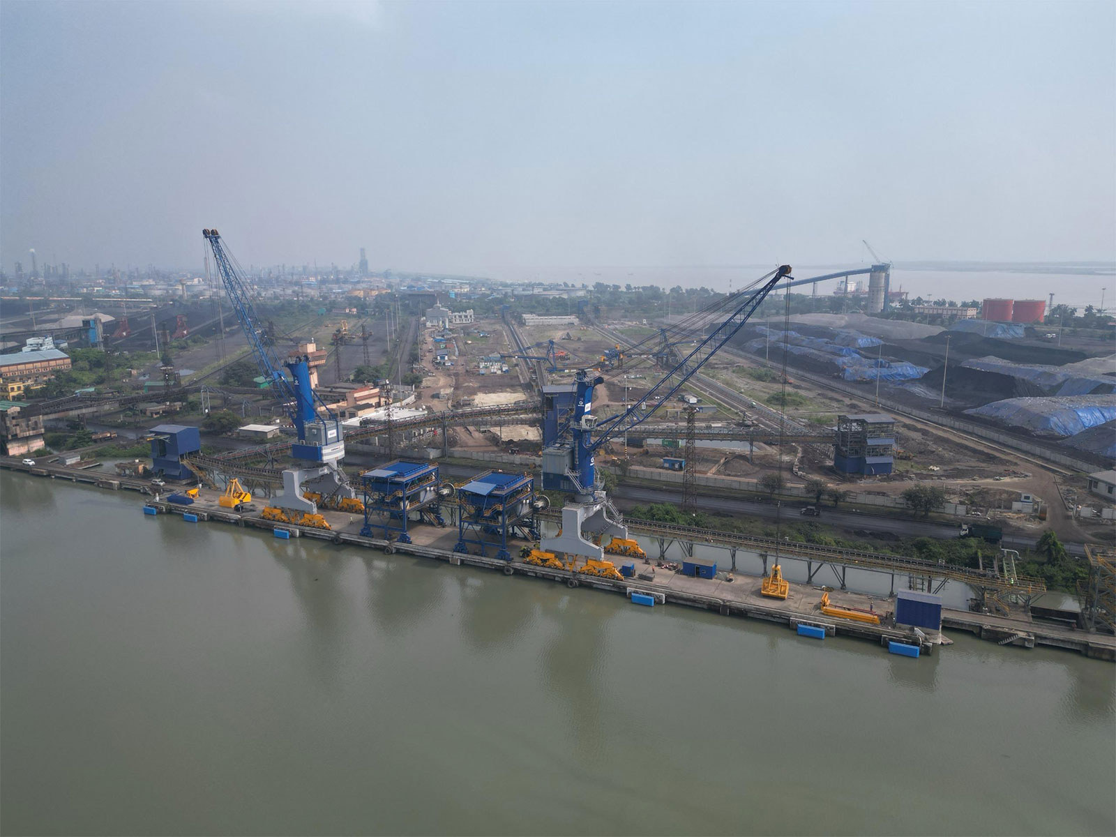 Haldia Bulk Terminal (HBT) Image (Photo/AdaniGroup)