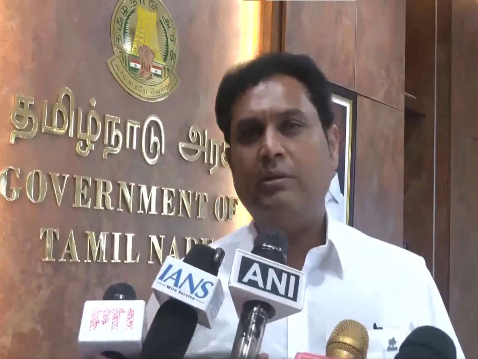 Tamil Nadu Minister for Industries, Dr TRB Rajaa (Photo/ANI)