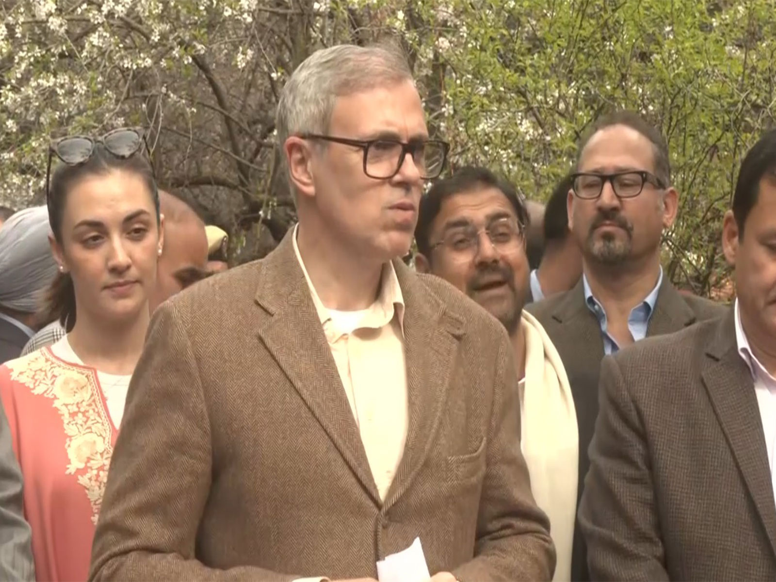 Jammu and Kashmir Chief Minister Omar Abdullah (Photo/ANI)