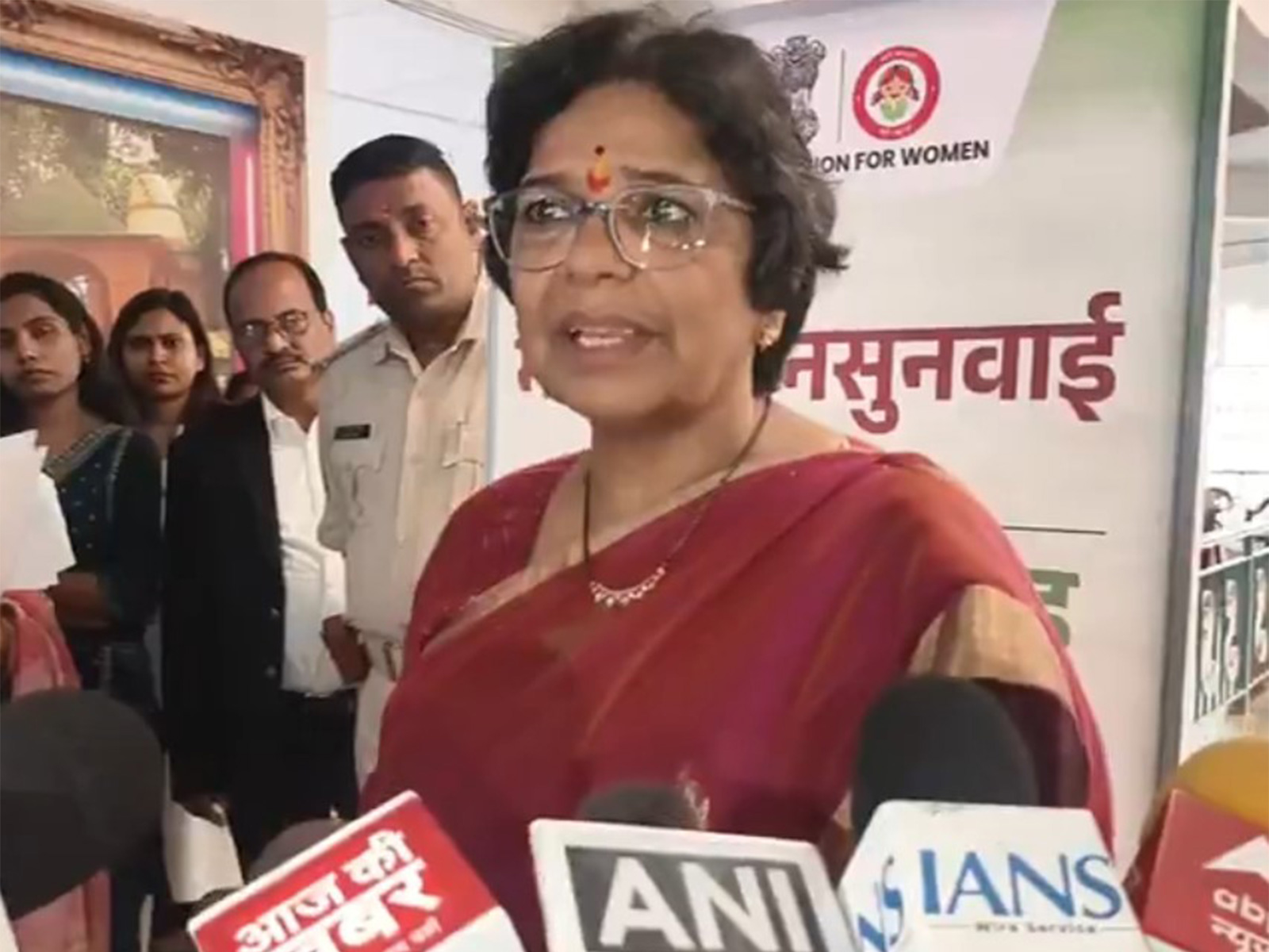 Chairperson, National Commission for Women, Vijaya Kishore Rahatkar (Photo/ANI)