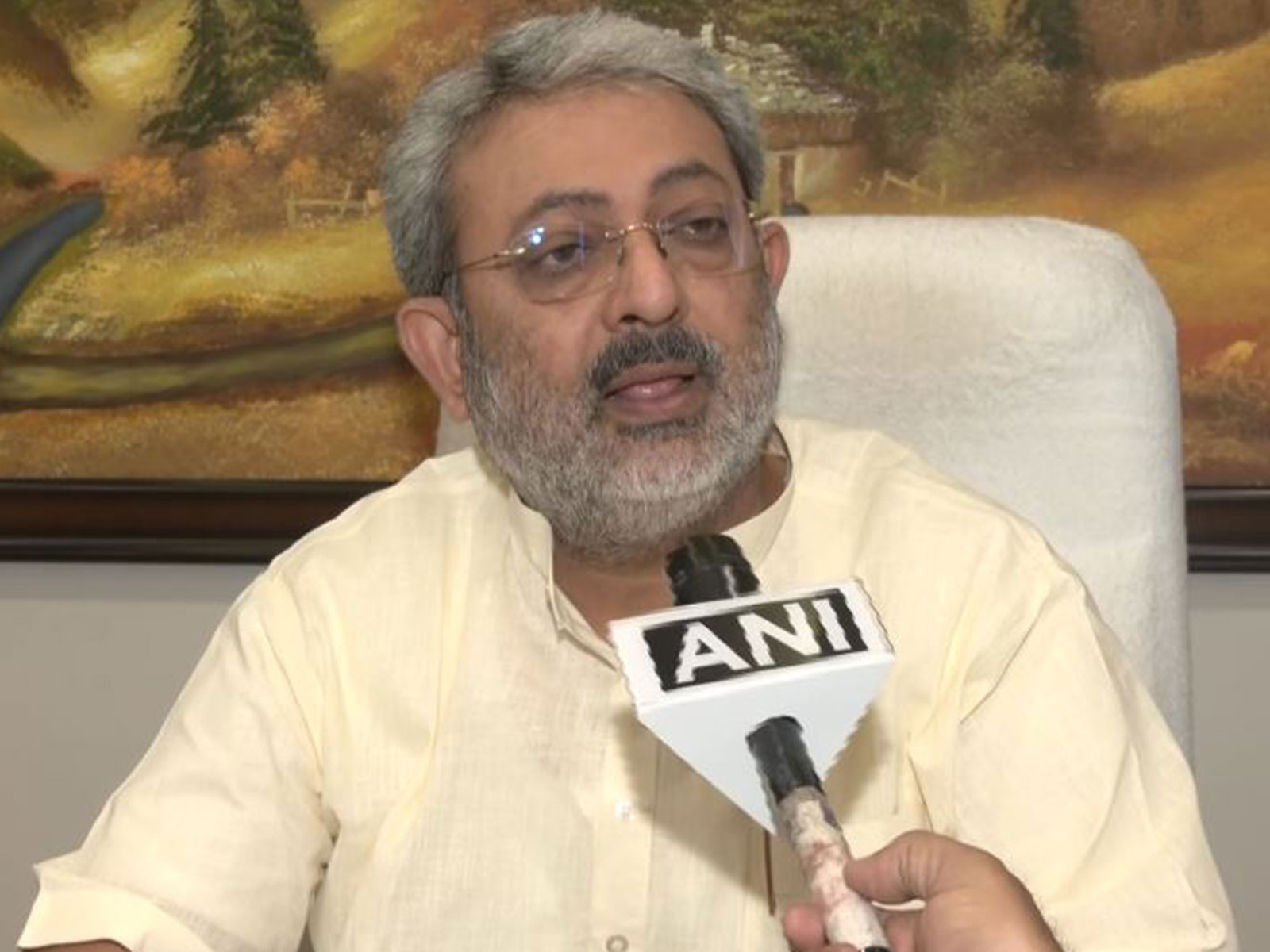 Saurashtra-Kutch Chamber of Commerce & Industry President Nalin Zaveri (Photo/ANI)