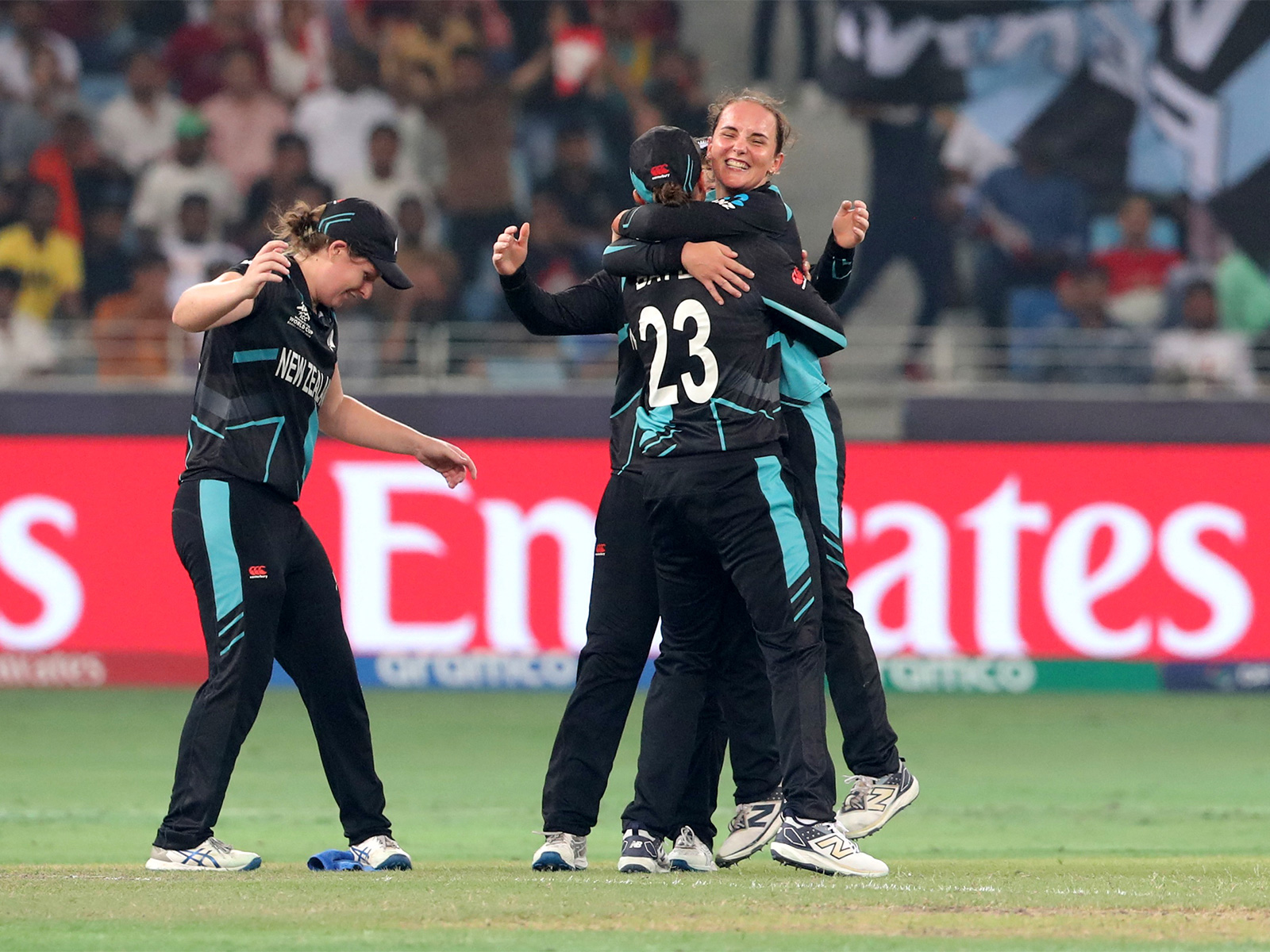 New Zealand Women players celebrating (File Photo/Reuters)
