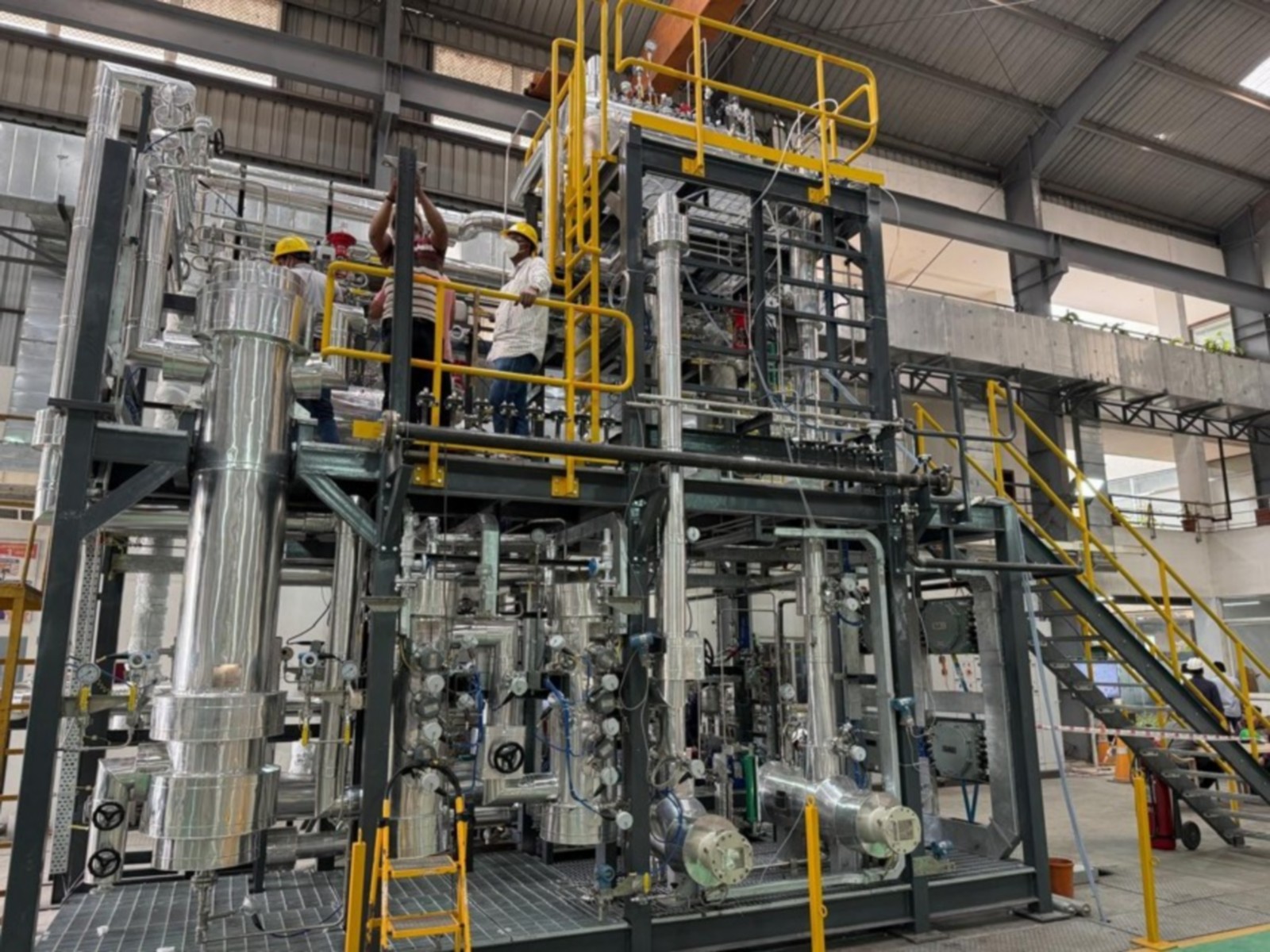 Indigenous technology to produce Dimethyl Ether (DME) (Photo/CSIR NCL)