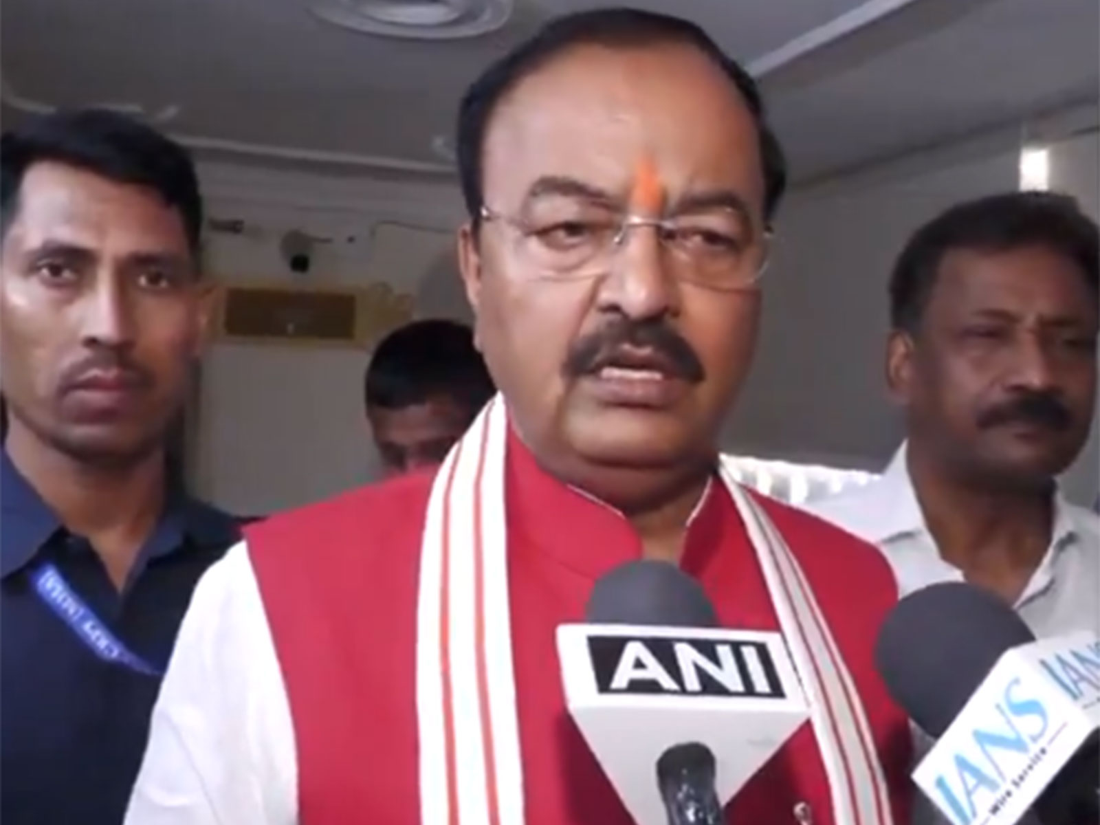 Uttar Pradesh Deputy Chief Minister Keshav Prasad Maurya (Photo/ANI)