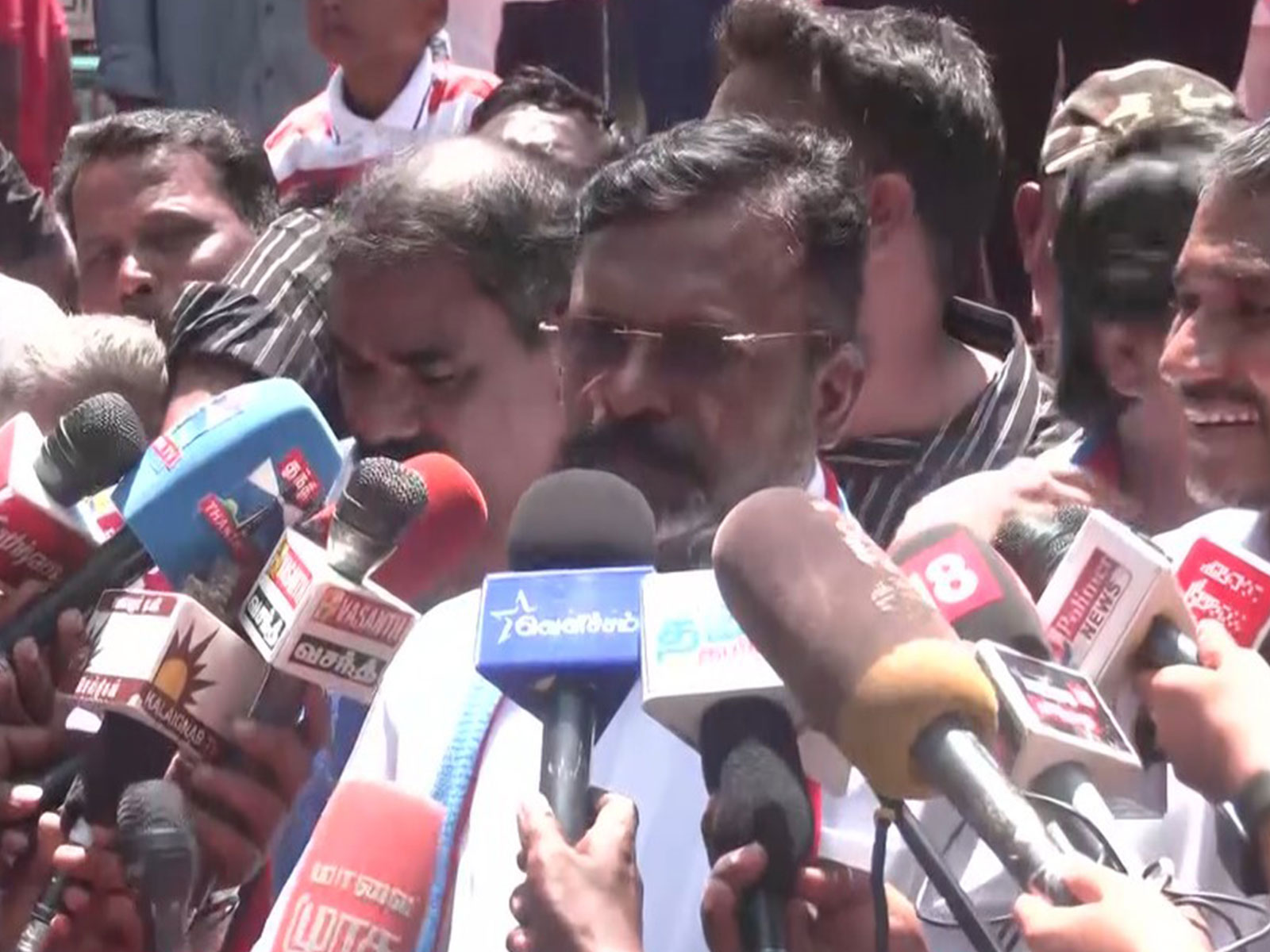 VCK Chief Thol. Thirumavalavan (Photo/ANI)