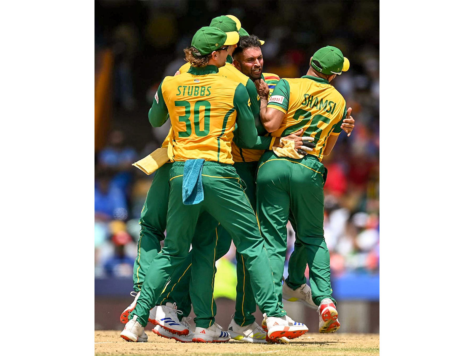 South African cricket team plaayers (Photo: ANI)