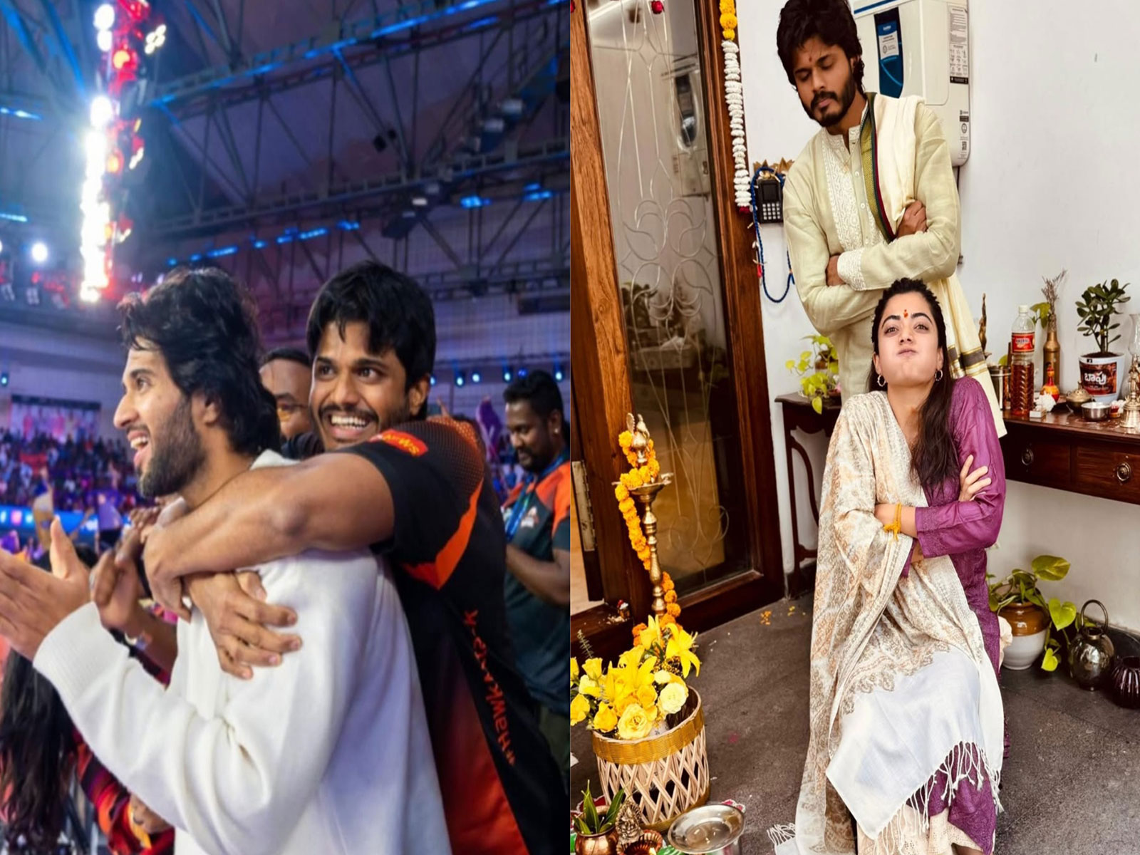 Rashmika, Vijay wish for Anand Deverakonda (Photo/Instagram@thedeverakonda)