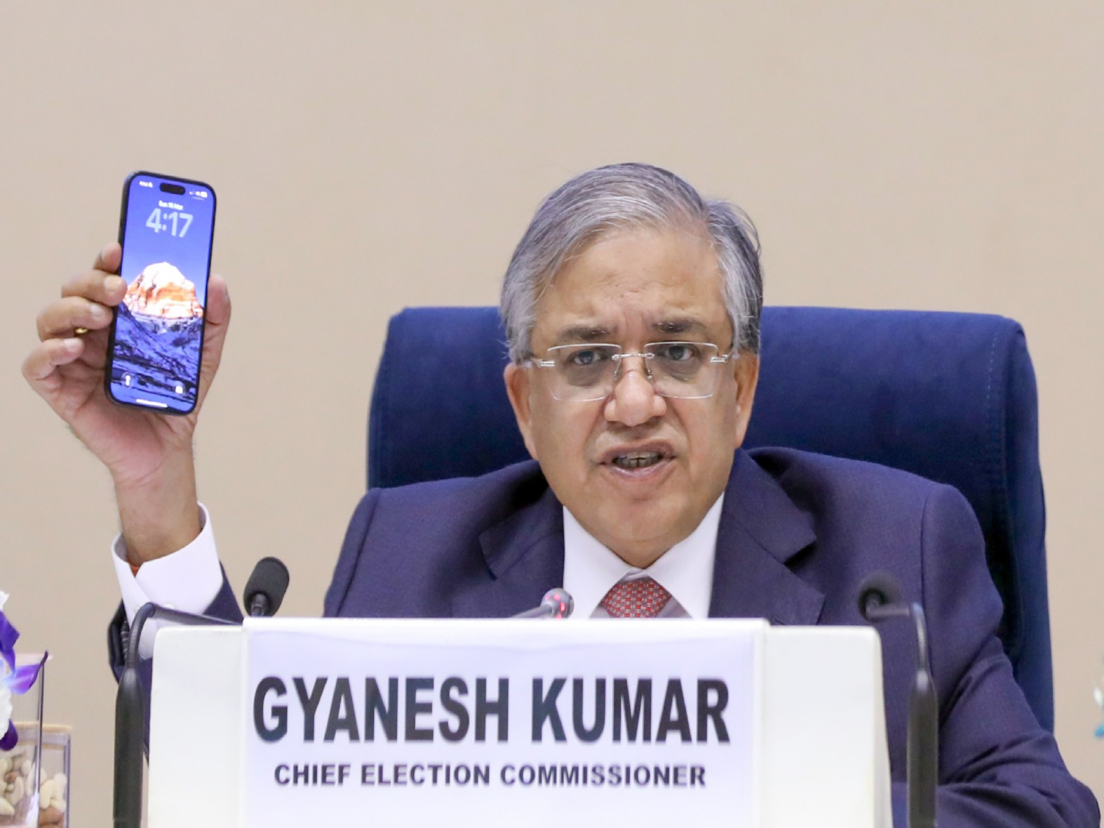 CEC Gyanesh Kumar (Photo/ANI)