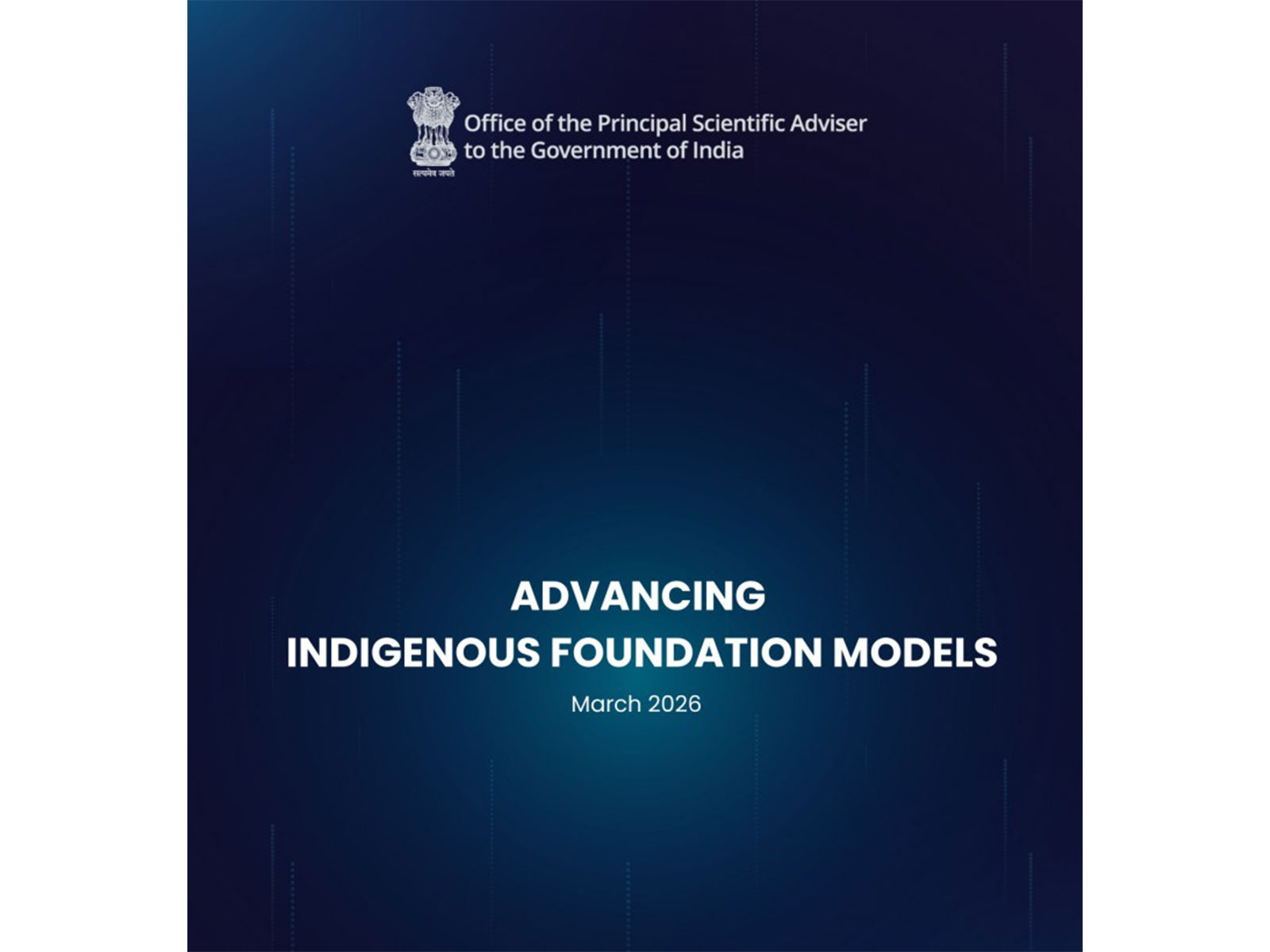 Cover page of the White Paper (Image: Office of Principal Scientific Adviser to Government of India)