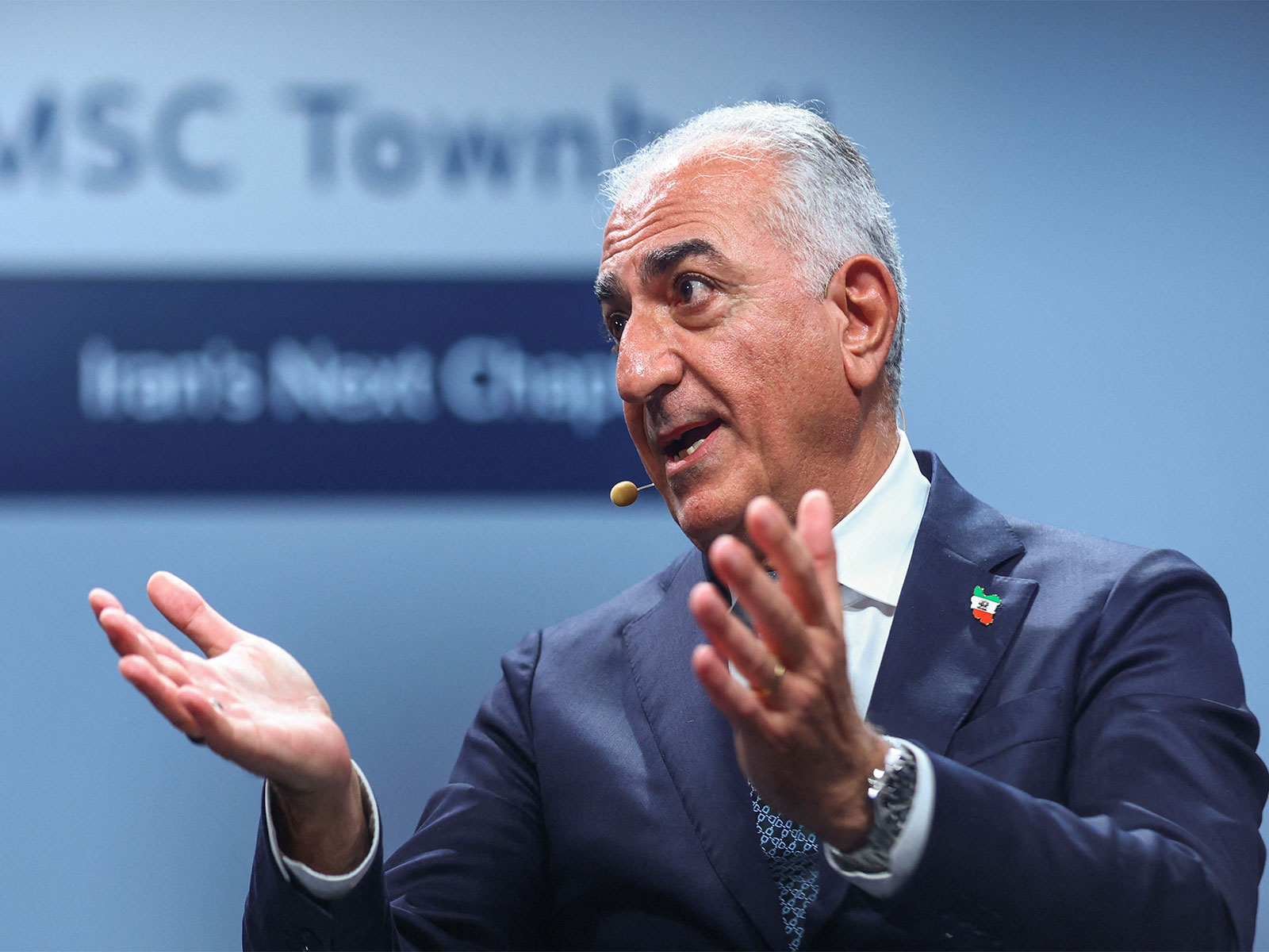 Iran's Exiled Crown Prince Reza Pahlavi (File photo/Reuters)