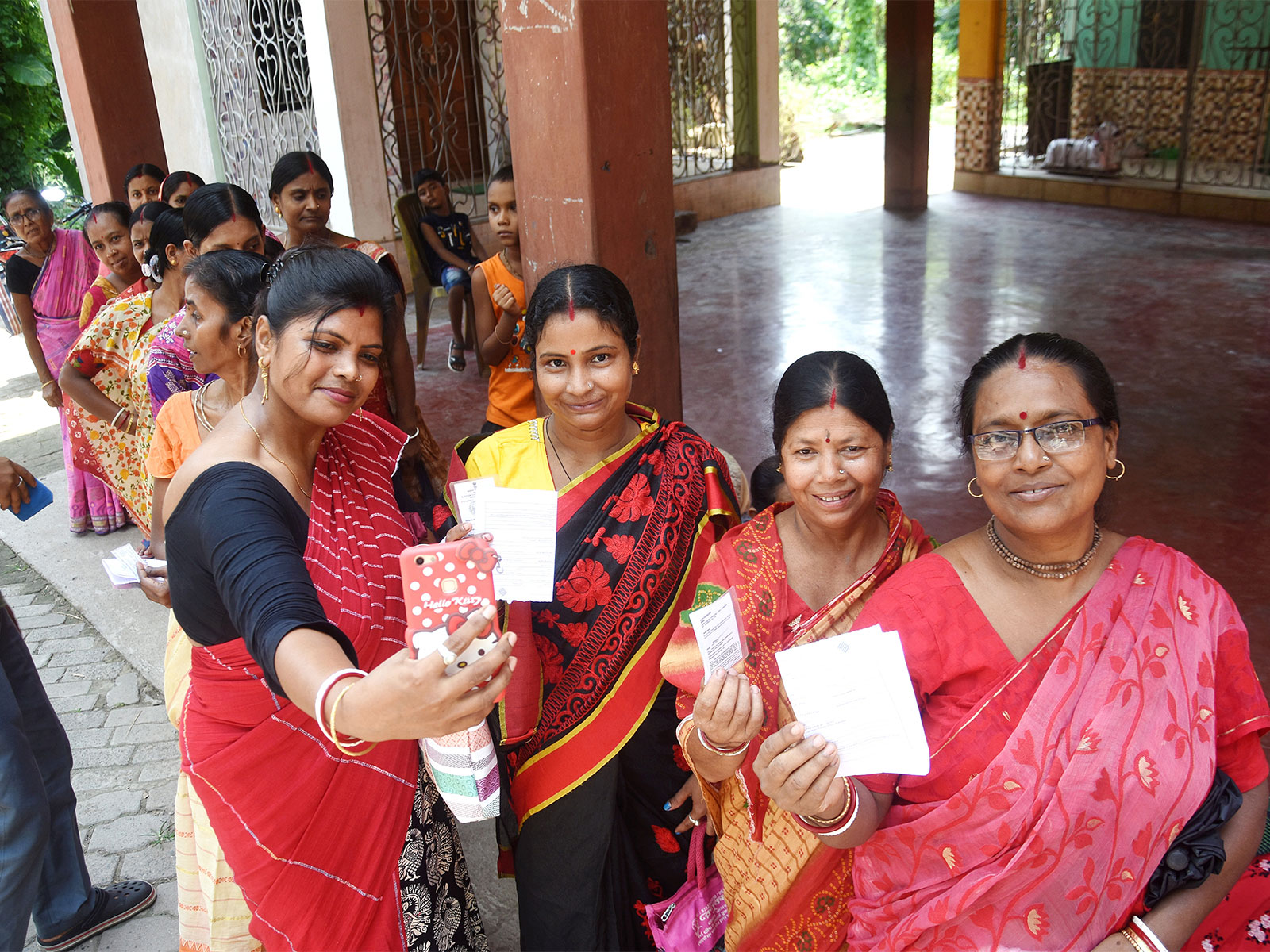 Visual of a polling booth in West Bengal (File Photo/ANI) 