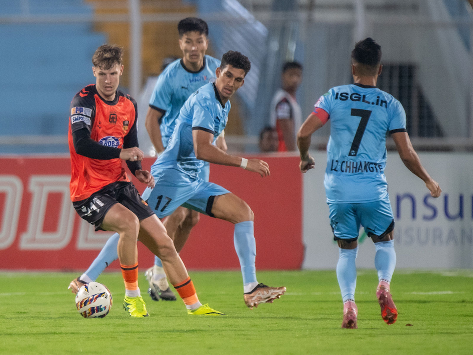 Players in action during Indian Super League. (Photo/ISL)