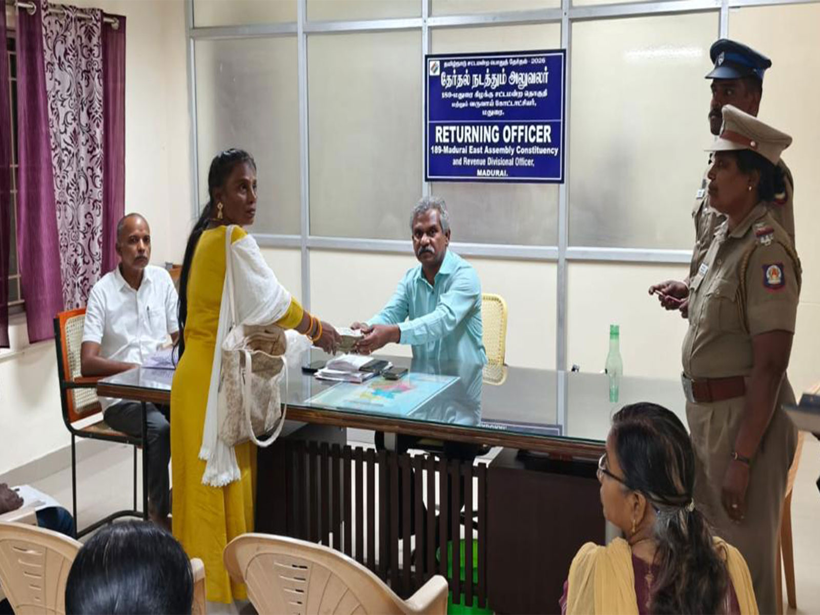 Visuals from Madurai's East Assembly Constituency (Photo/Dist PRO)