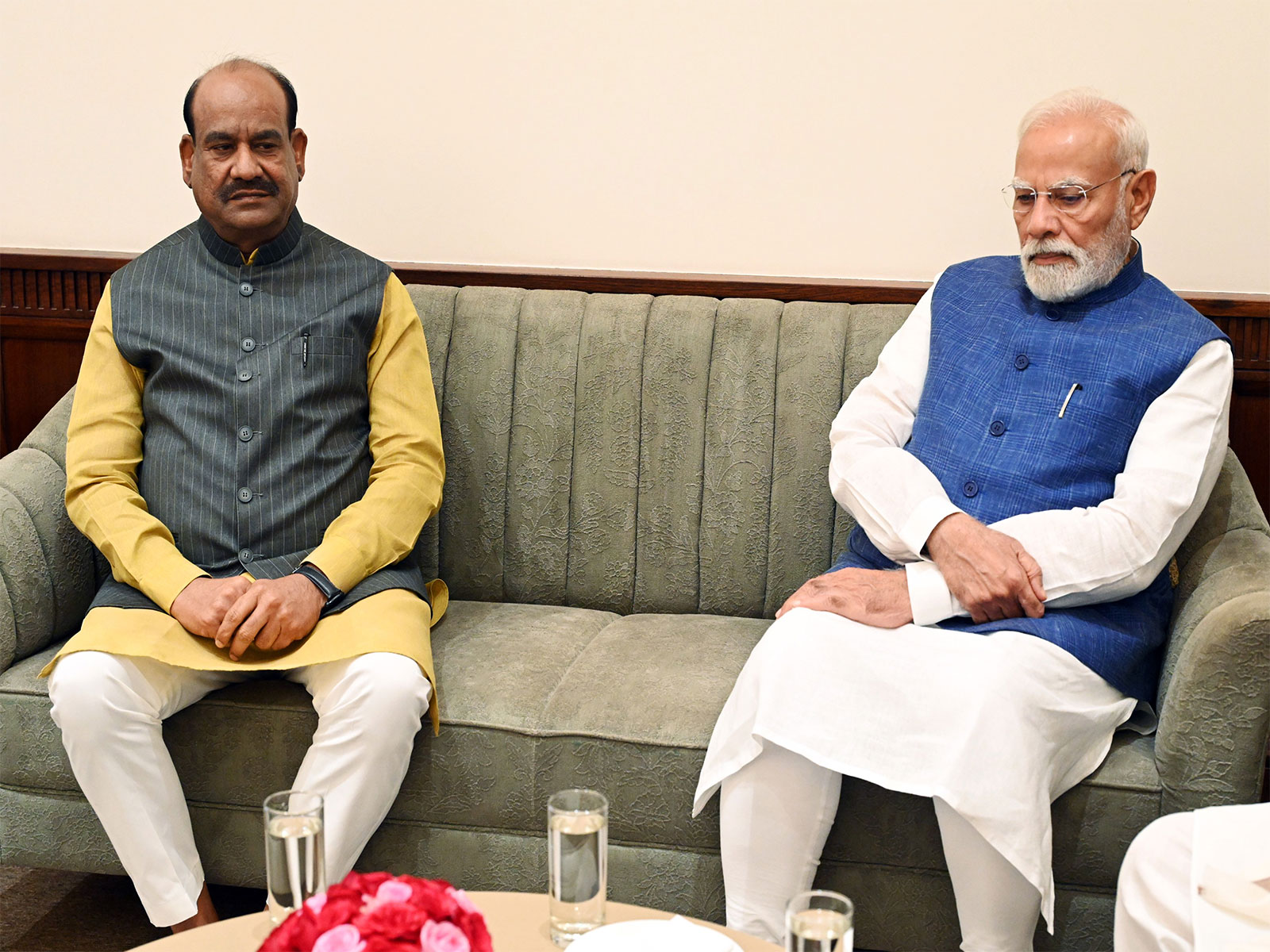 Lok Sabha Speaker Om Birla and Prime Minister Narendra Modi (File Photo/ANI)