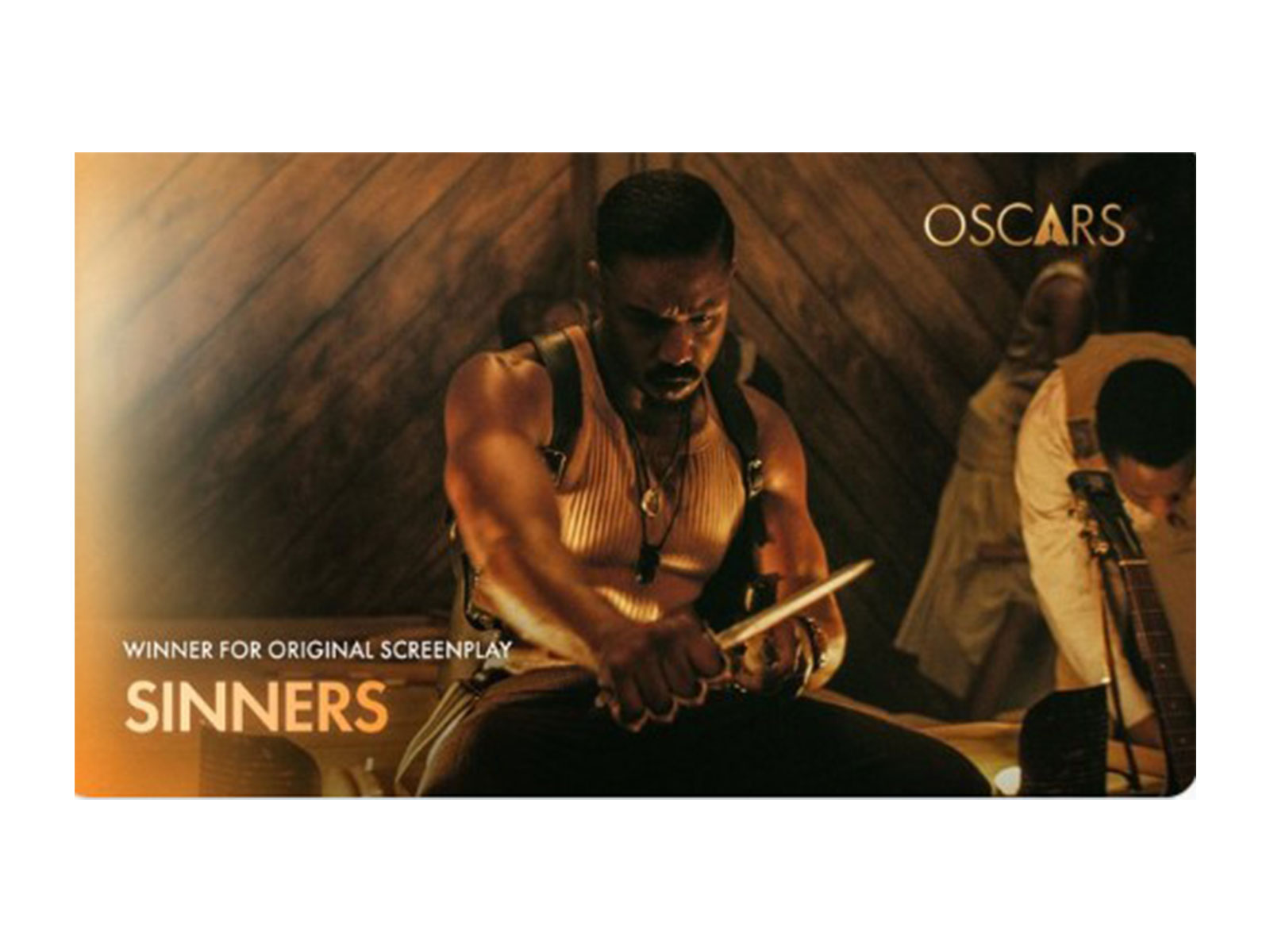 Sinners win at Oscars (Image source: Oscars 2026)
