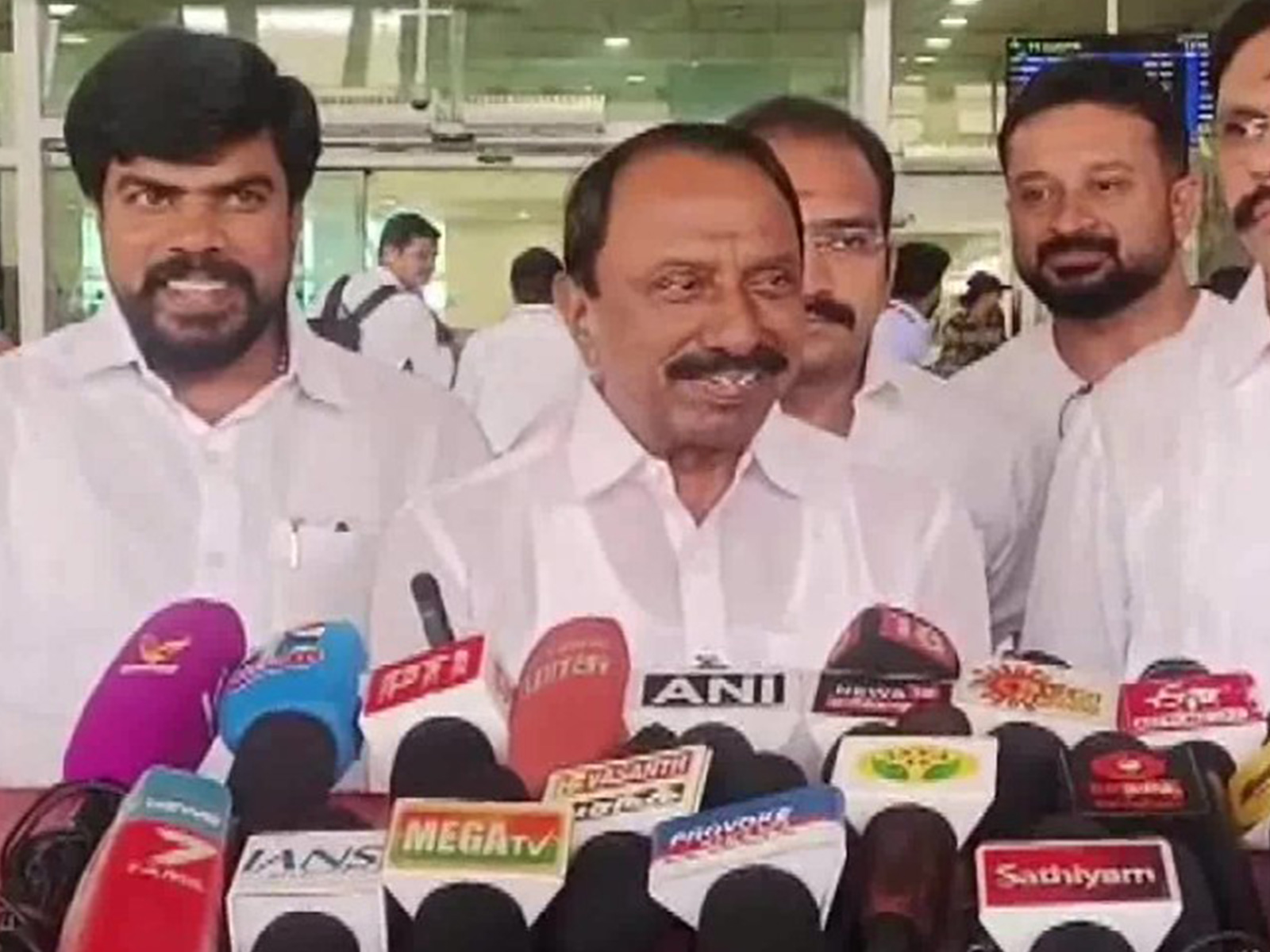 TVK Executive Committee Chief Coordinator KA Sengottaiyan (Photo/ANI)