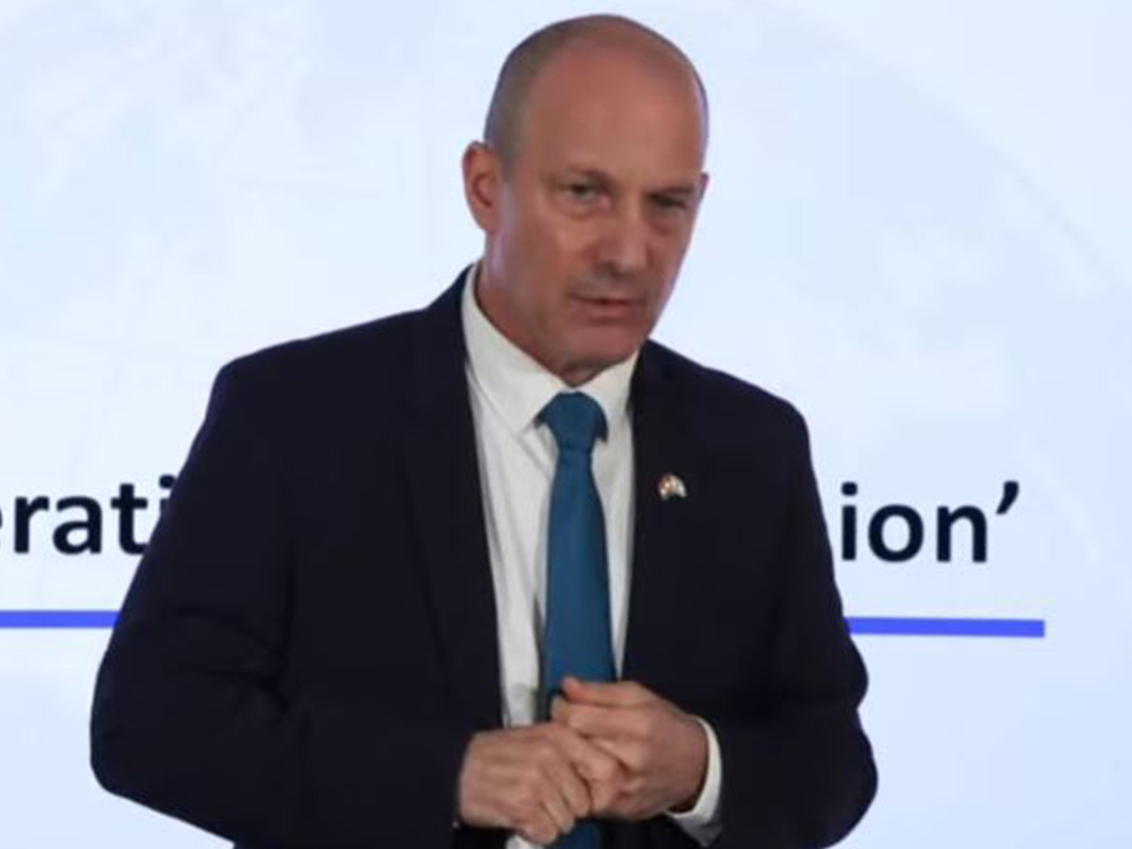 Israel's Ambassador to India, Reuven Azar (Photo/YouTubeANI)