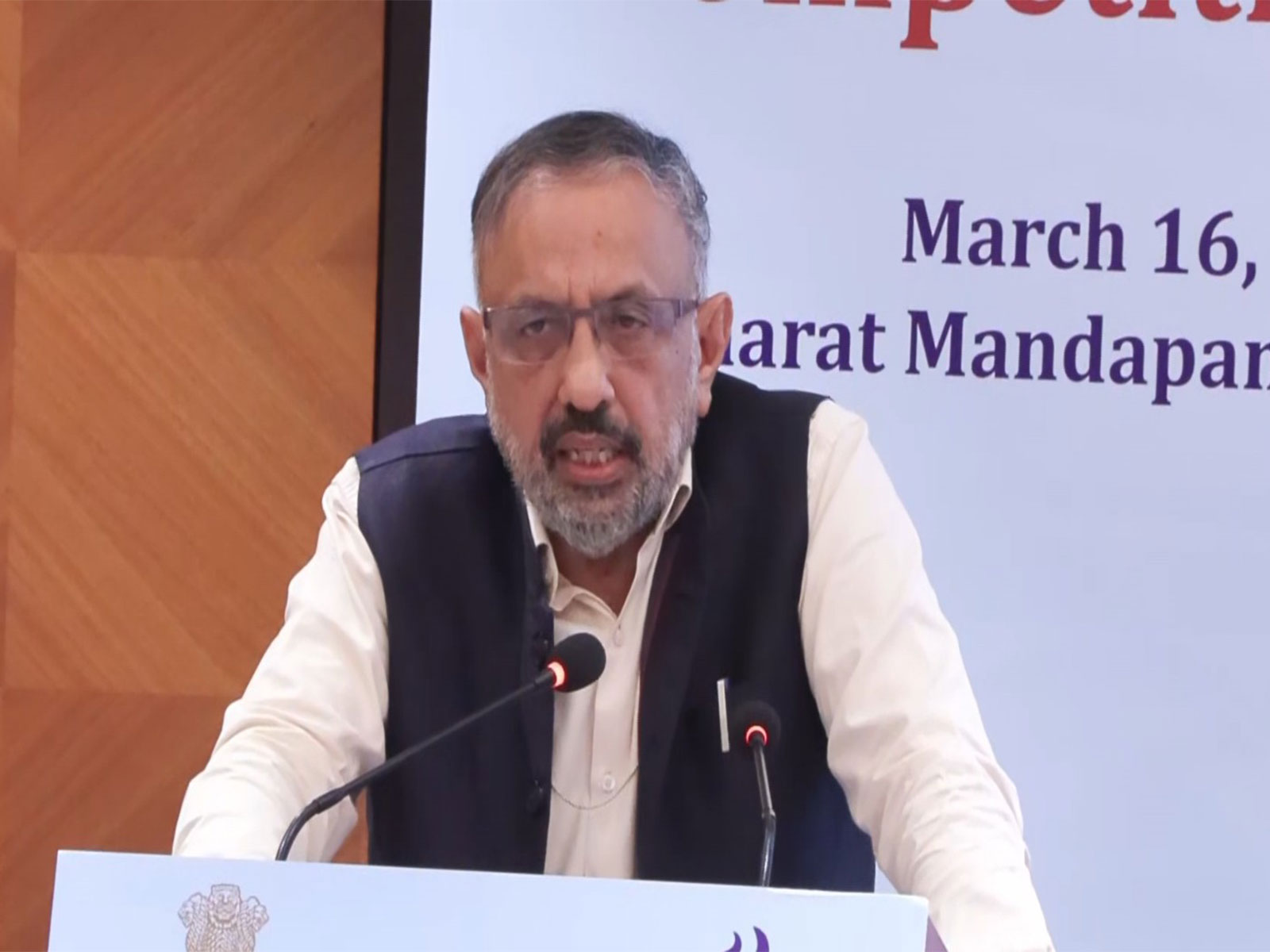 Niti Aayog Member Rajiv Gauba (Image: ANI)