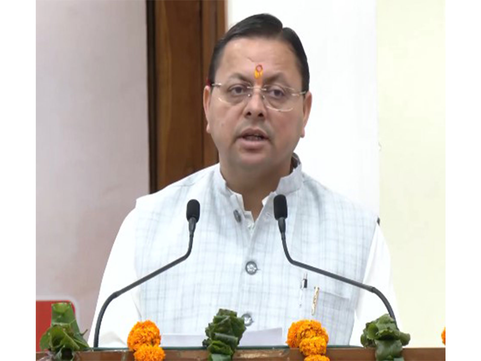 Uttarakhand Chief Minister Pushkar Singh Dhami (Photo/ANI)
