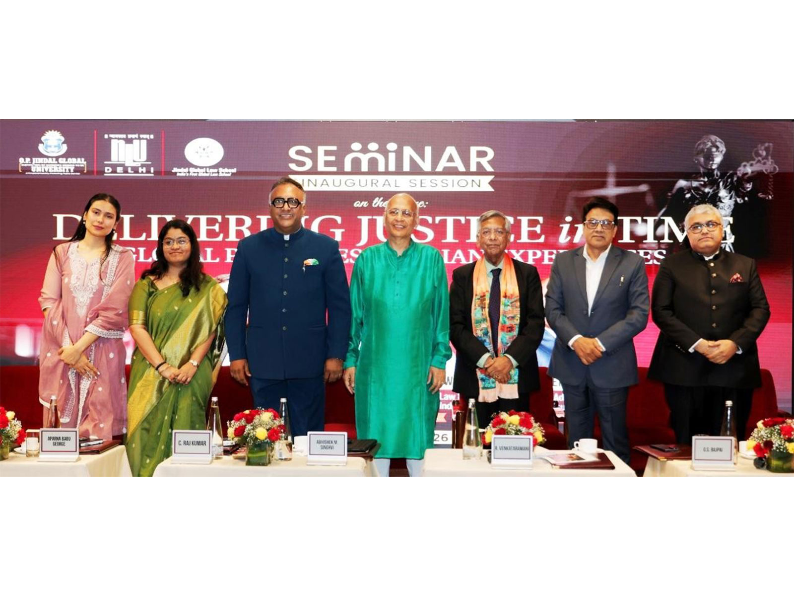 Attorney General for India Calls for a New Framework for Plea Bargaining at Seminar on Delivering Justice In Time