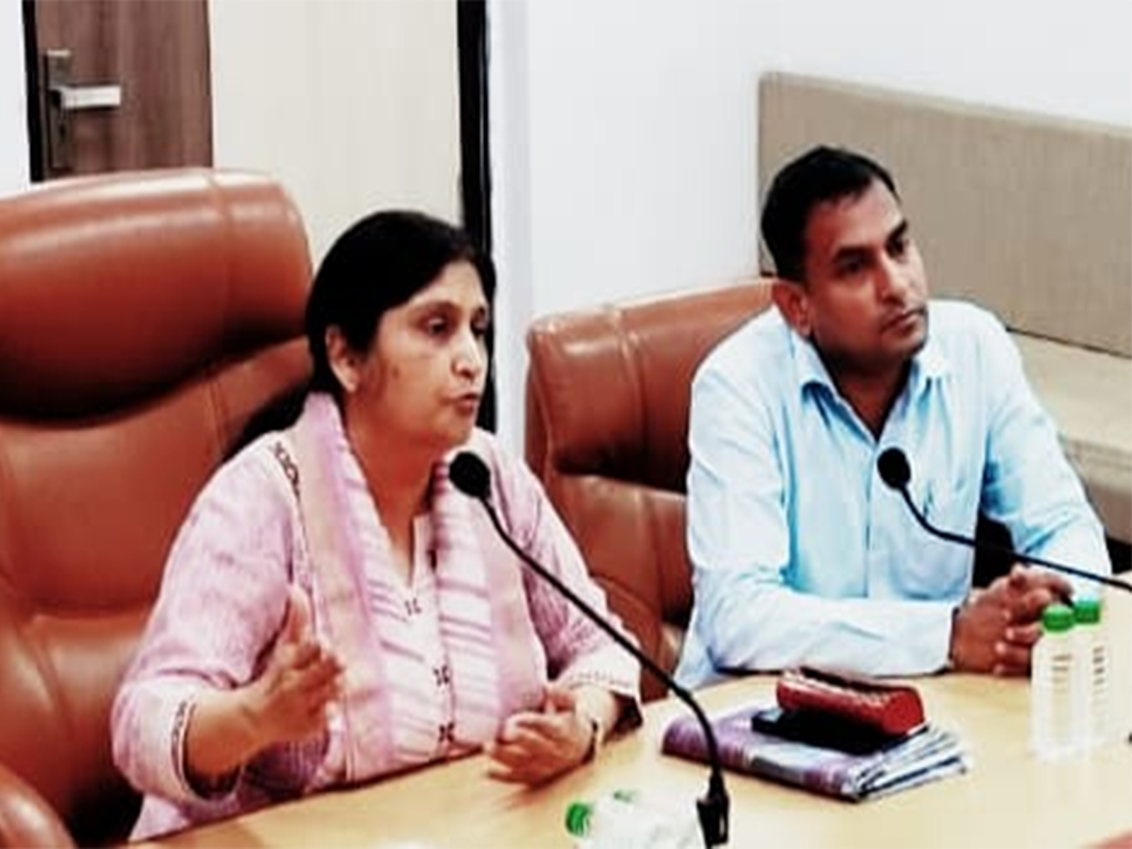 Principal Secretary of the Food, Civil Supplies and Consumer Affairs Department, Mona Khandhar (Photo/ANI)
