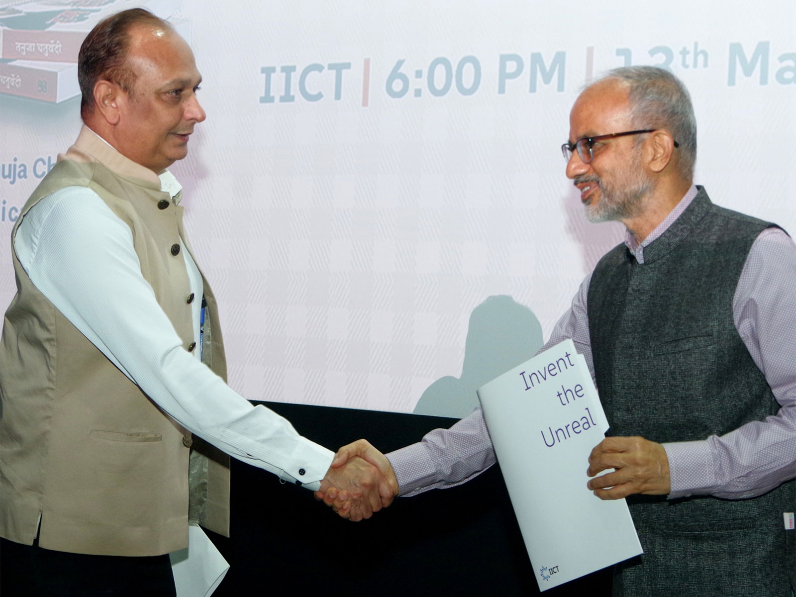 A viusal from the book launch event (Photo/IICT)