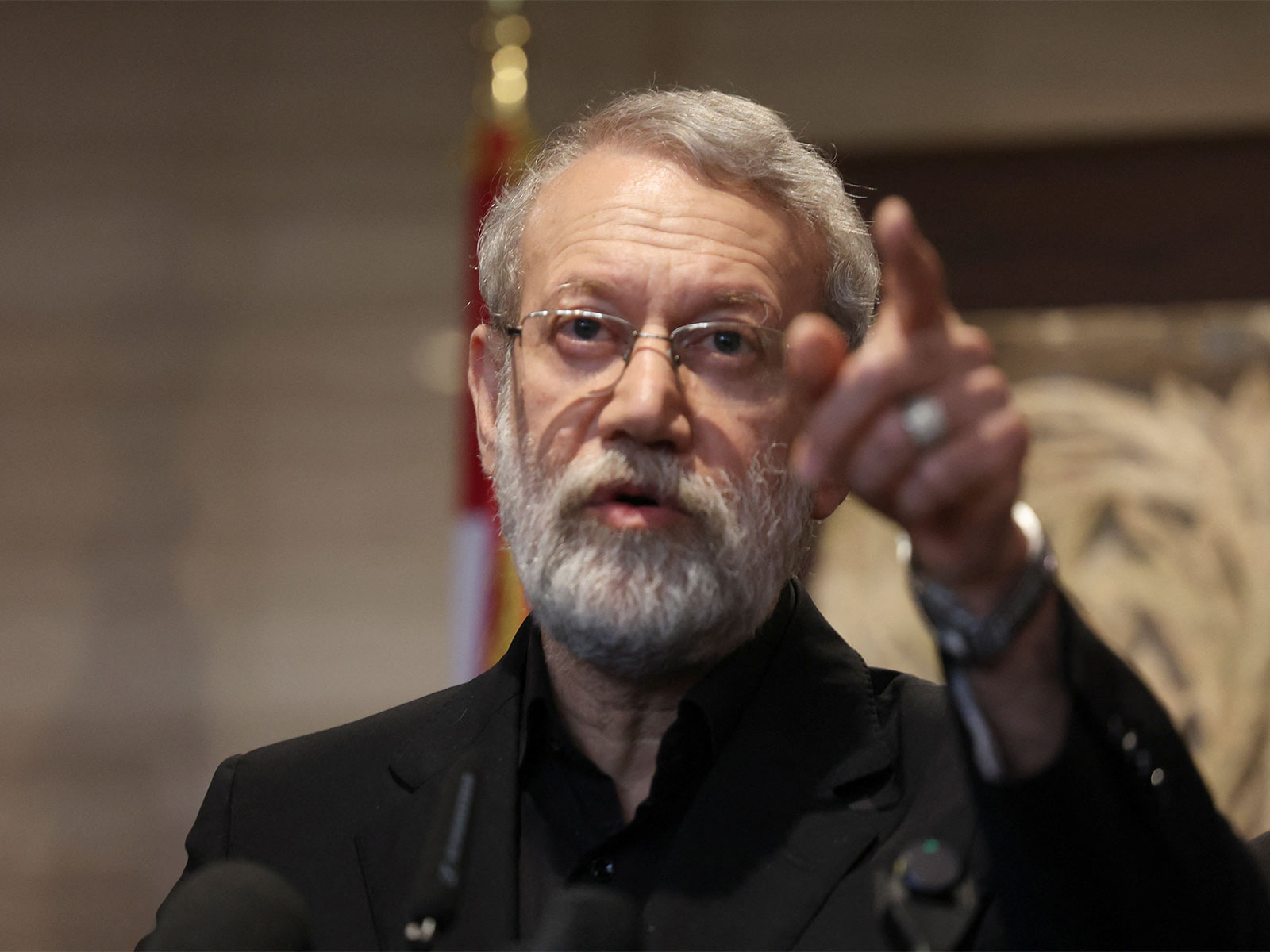 Ali Larijani, Secretary of the Supreme National Security Council of Iran (Photo/Reuters)