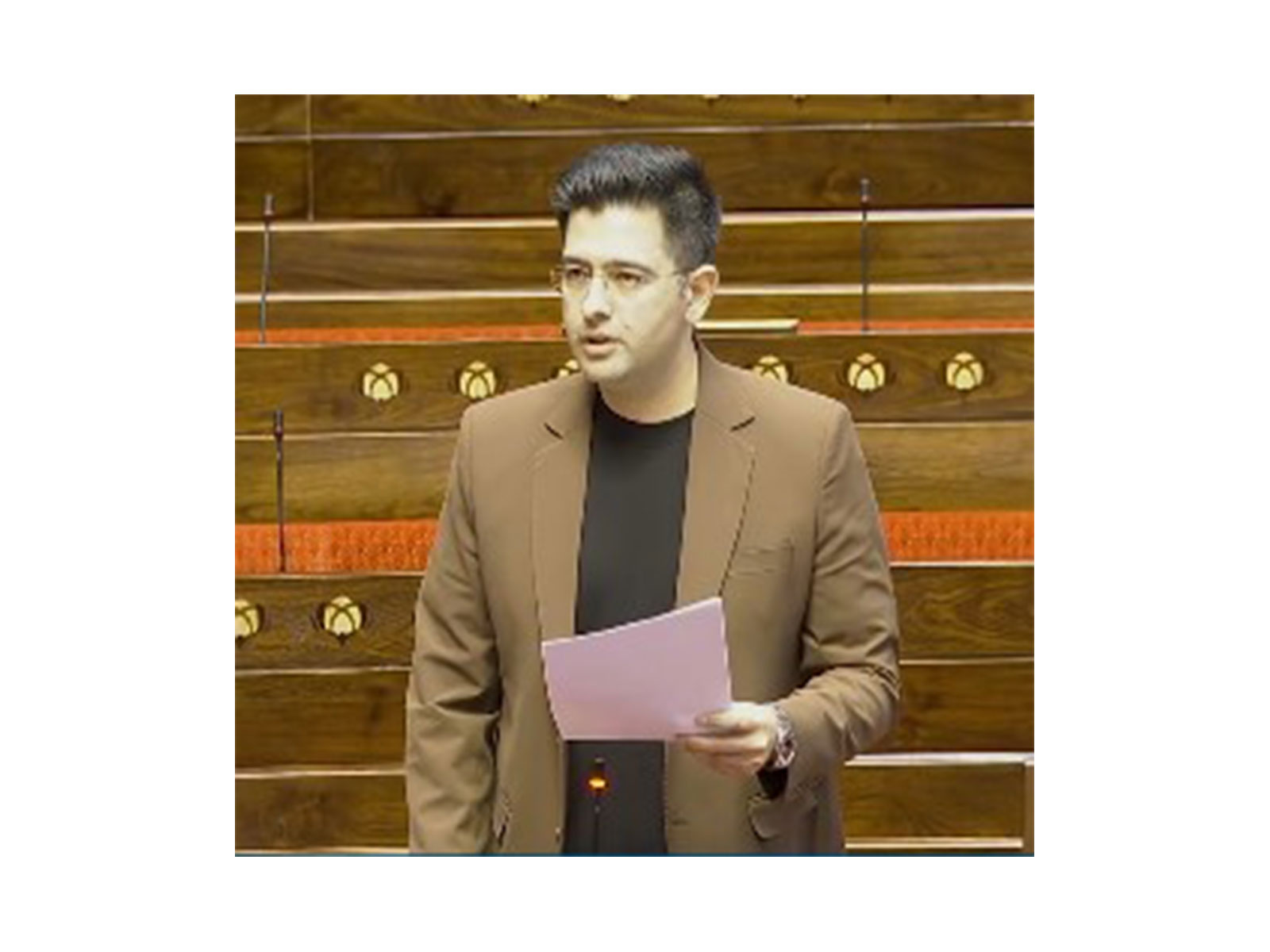 Aam Aadmi Party MP Raghav Chadha (Photo.ANI)