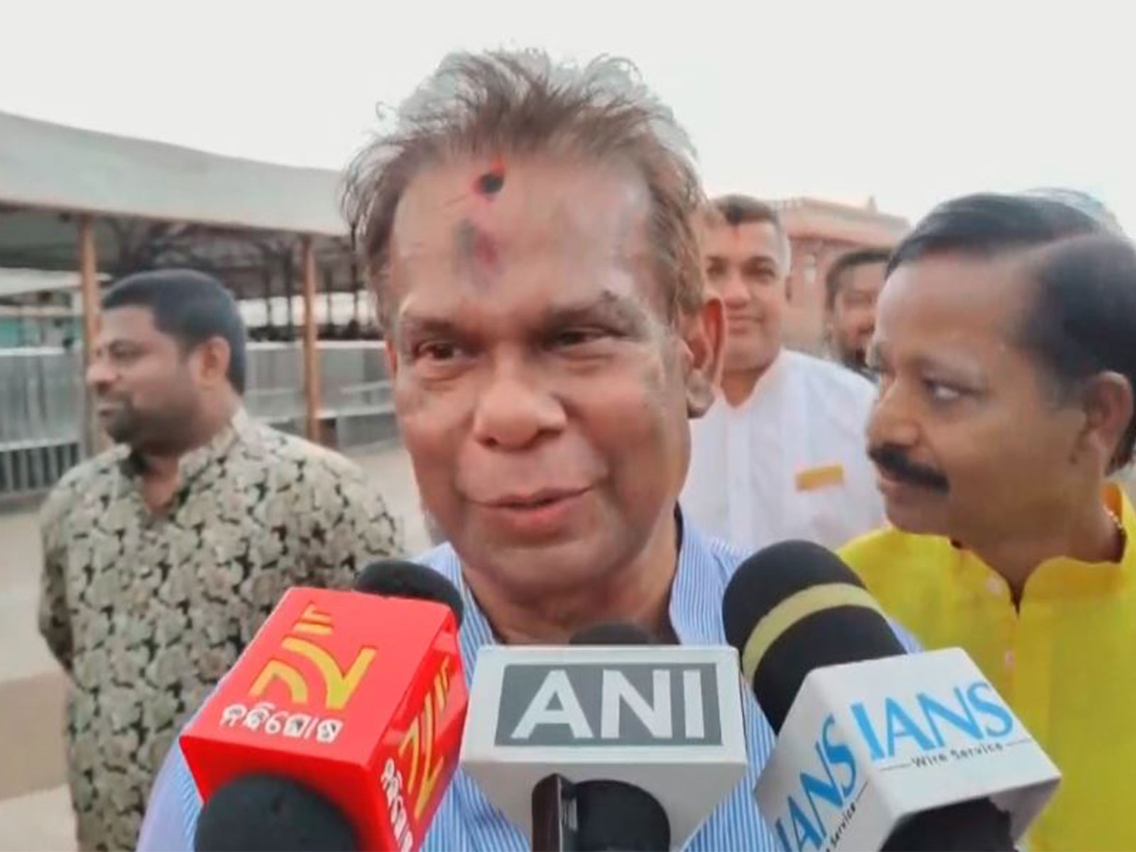 Newly elected Rajya Sabha member Dilip Ray (Photo/ANI)