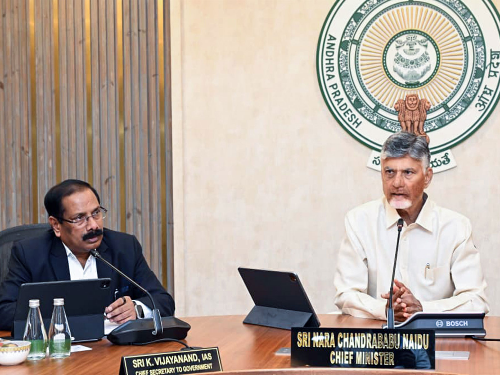 Andhra Pradesh Chief Minister Chandrababu Naidu (File Photo/ANI)
