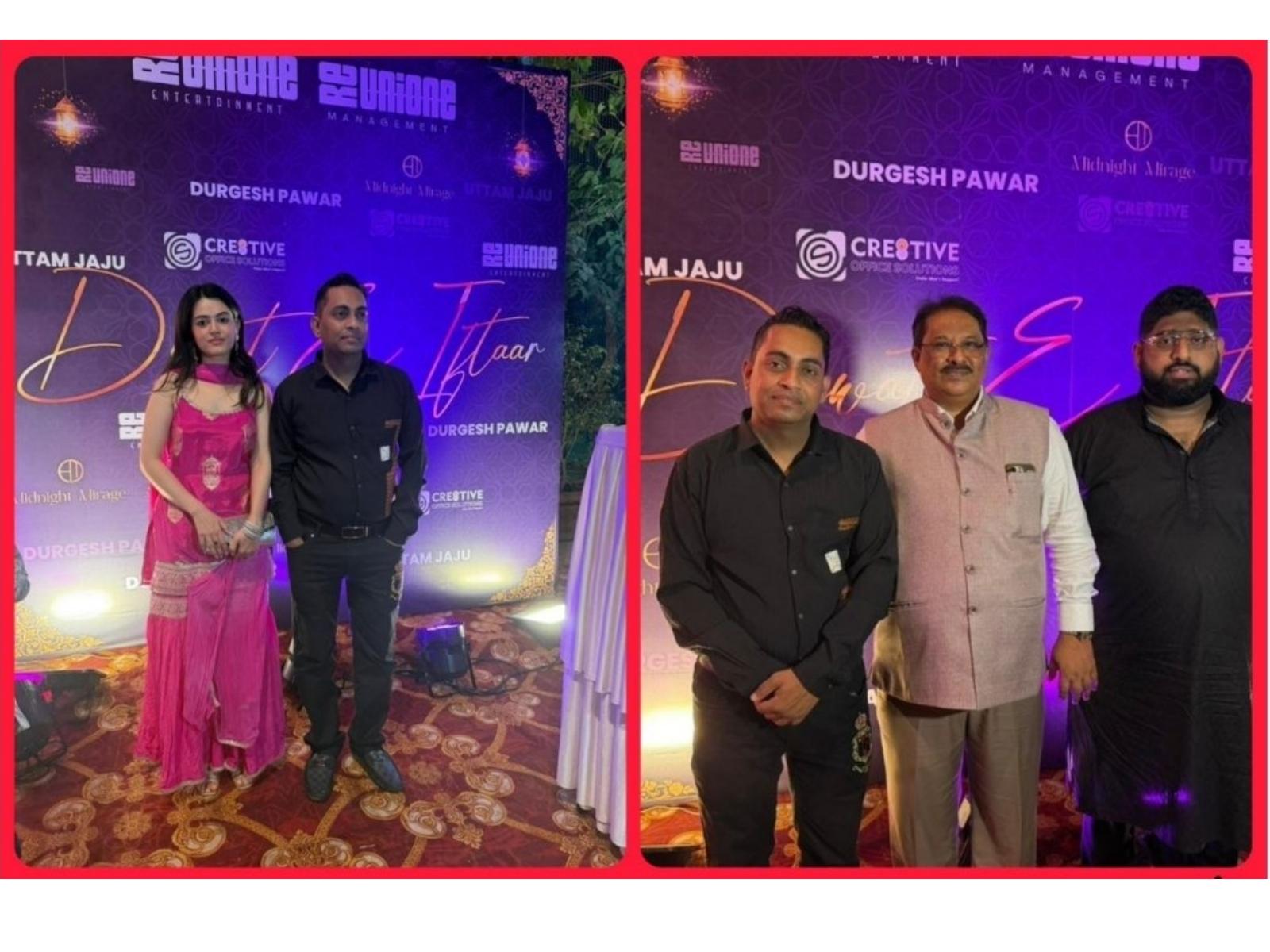 Grand Dawat-E-Iftaar Hosted by Durgesh Pawar, Uttam Jaju and Organised by Hamza Shaikh of Re Unione Entertainment at Celebration Club