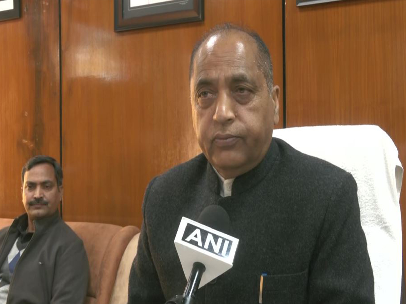 Himachal Pradesh Leader of Opposition Jai Ram Thakur (Photo/ANI)
