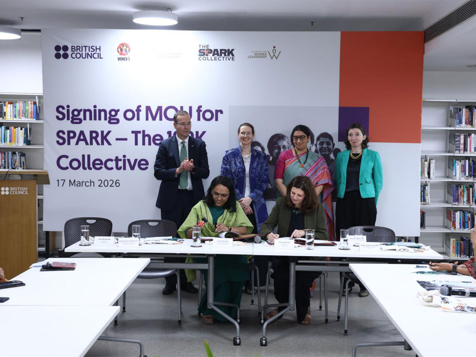 British Council signs MoU with SPARK to support women's entrepreneurship, skills development in India (Photo/X@McDonaldScott_)