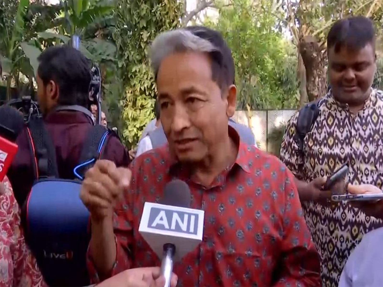 Ladakh-based climate activist Sonam Wangchuk (Photo/ANI)