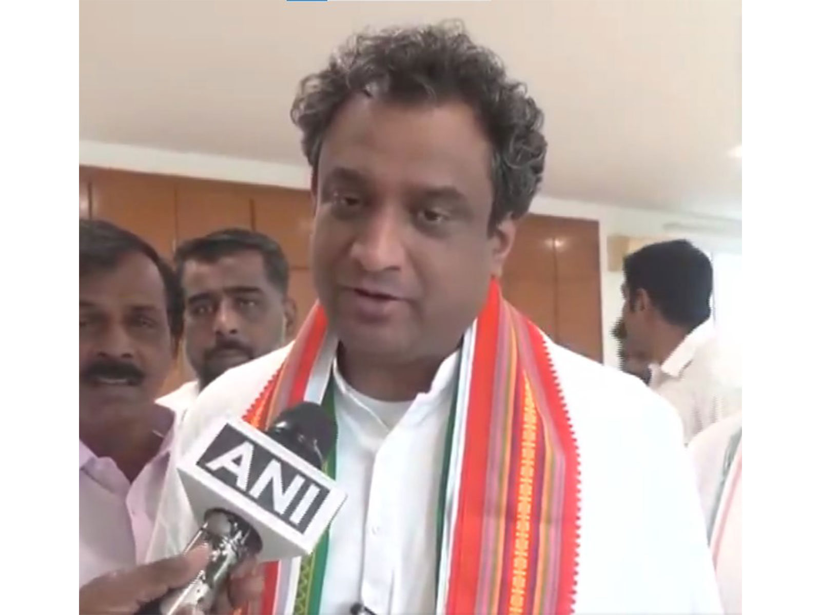 Tamil Nadu AICC secretary Nivedith Alva (Photo/ANI)