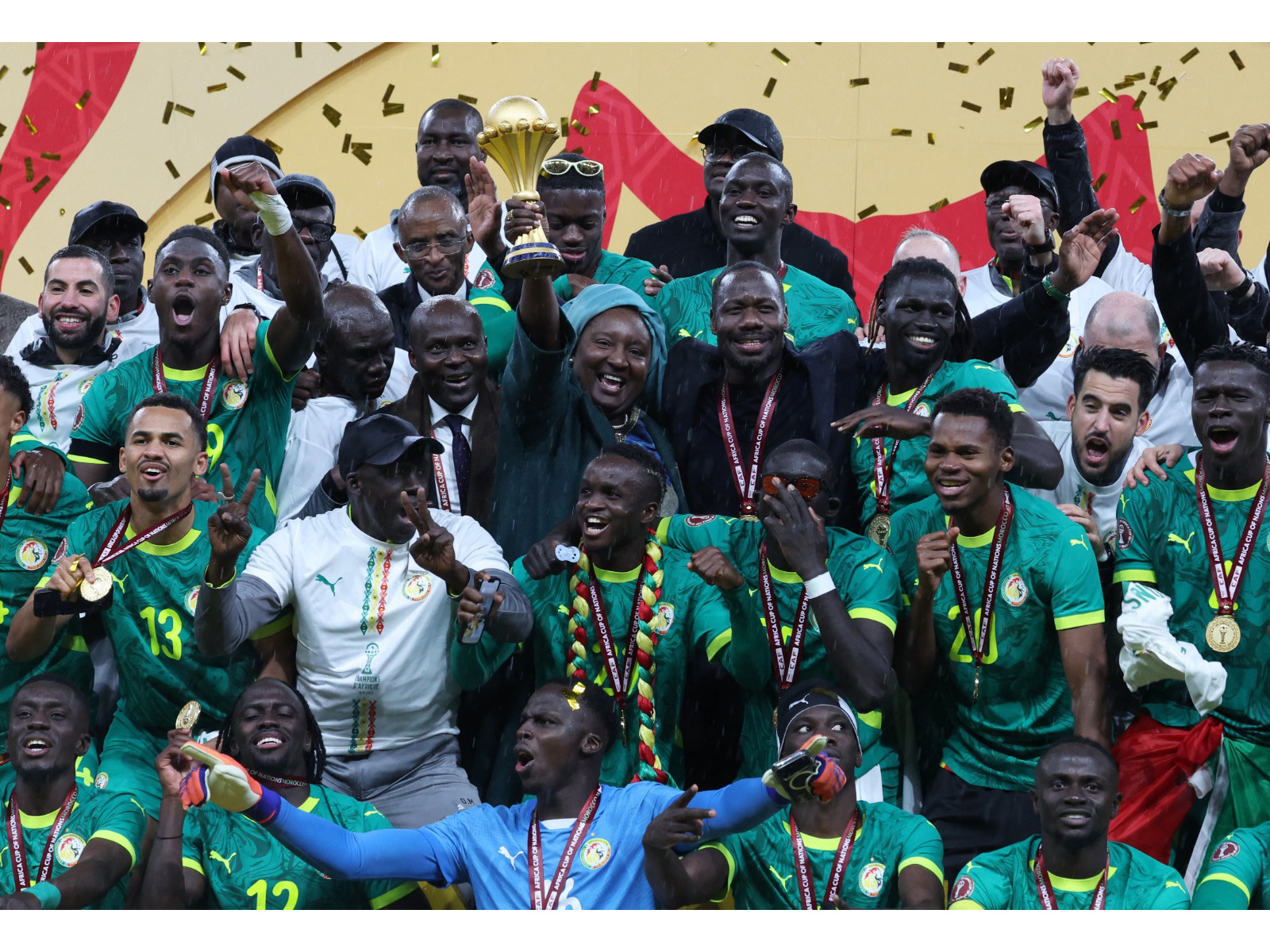 Senegal's AFCON title win has been overturned. (Photo: Reuters)