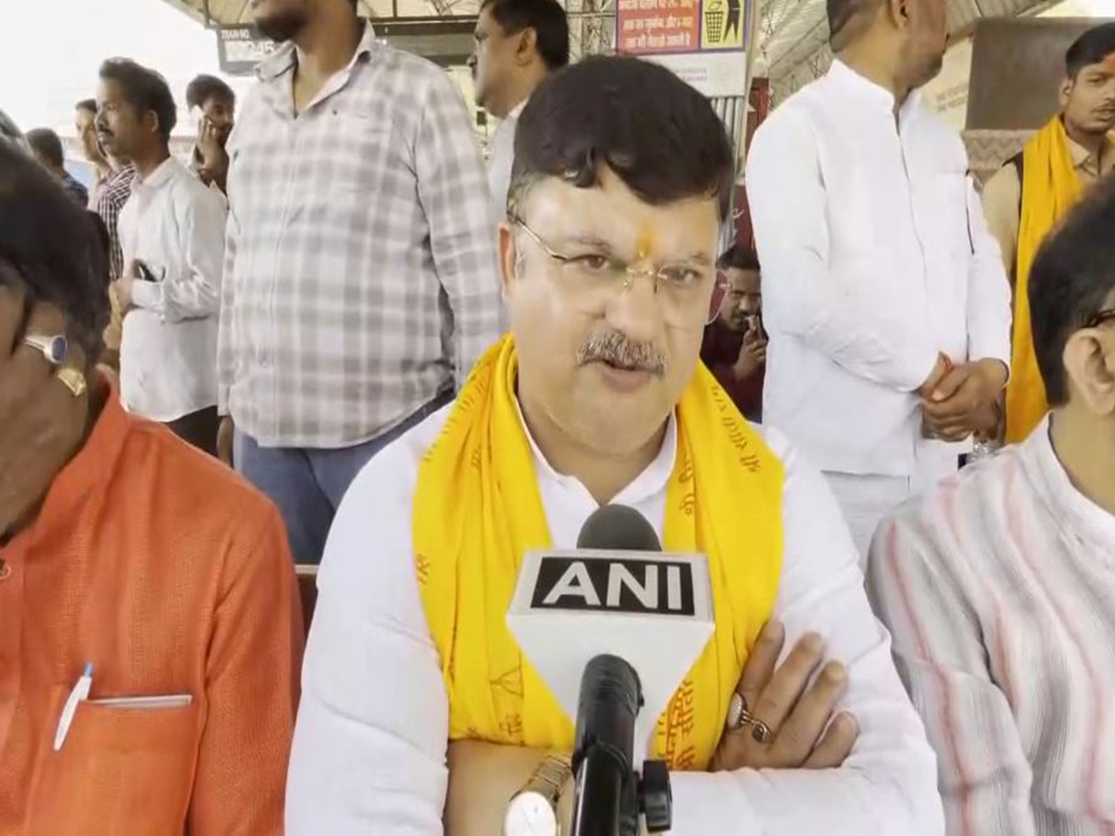 Ayodhya Mayor Girish Pati Tripathi (Photo/ANI)