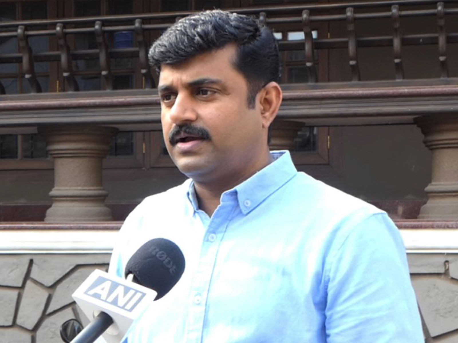 Indian Union Muslim League (IUML) candidate from the Kondotty Legislative Assembly Constituency, TP Ashraf Ali (Photo/ANI)