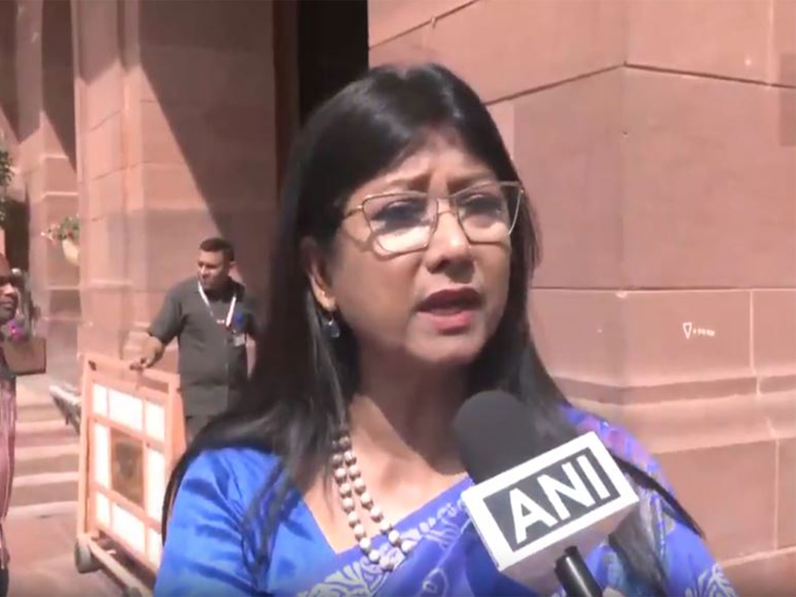 Jharkhand Mukti Morcha MP Mahua Maji (Photo/ANI)