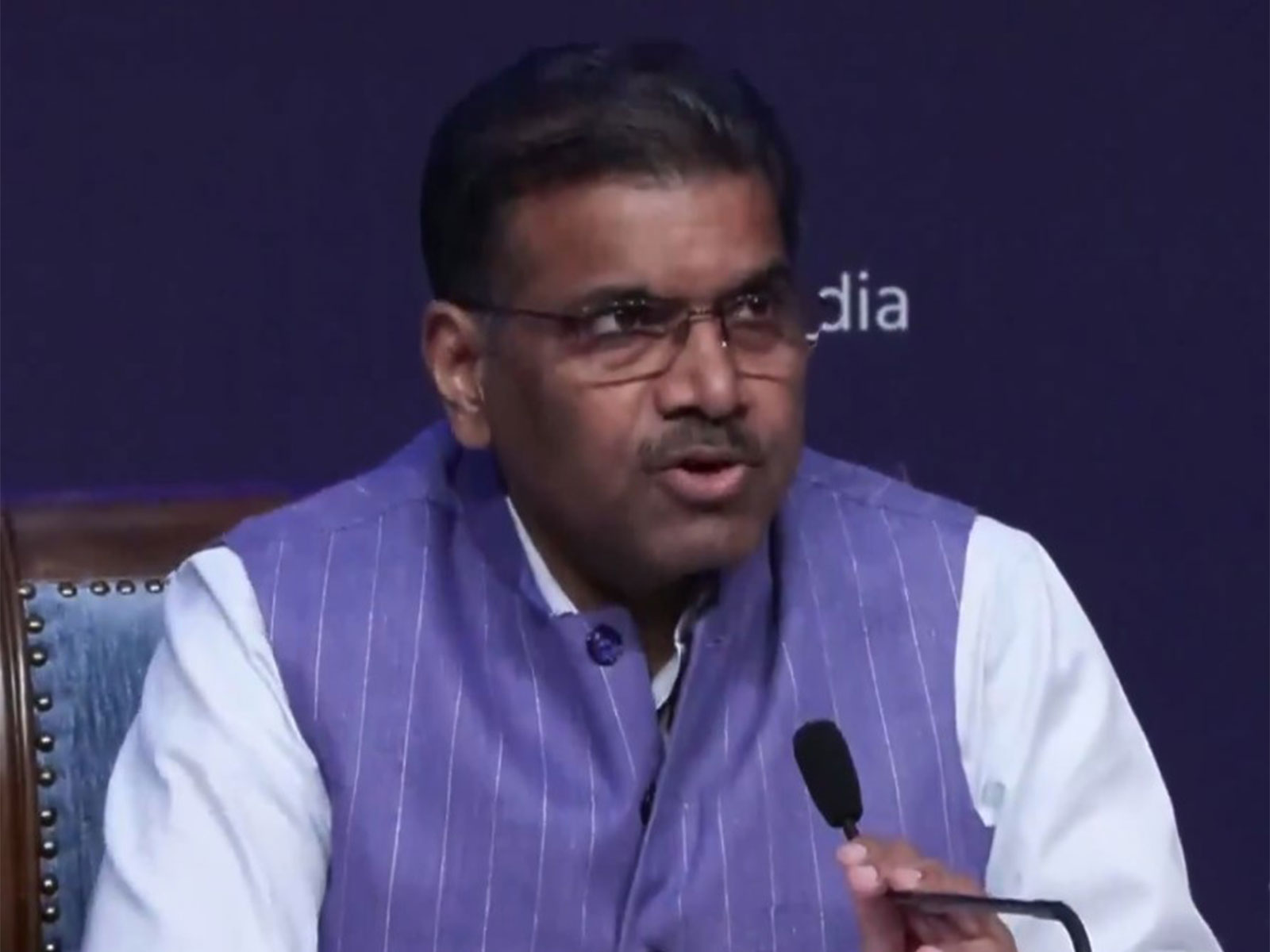 Additional Secretary at Ministry of Shipping Rajesh Kumar Sinha (Photo/ANII)