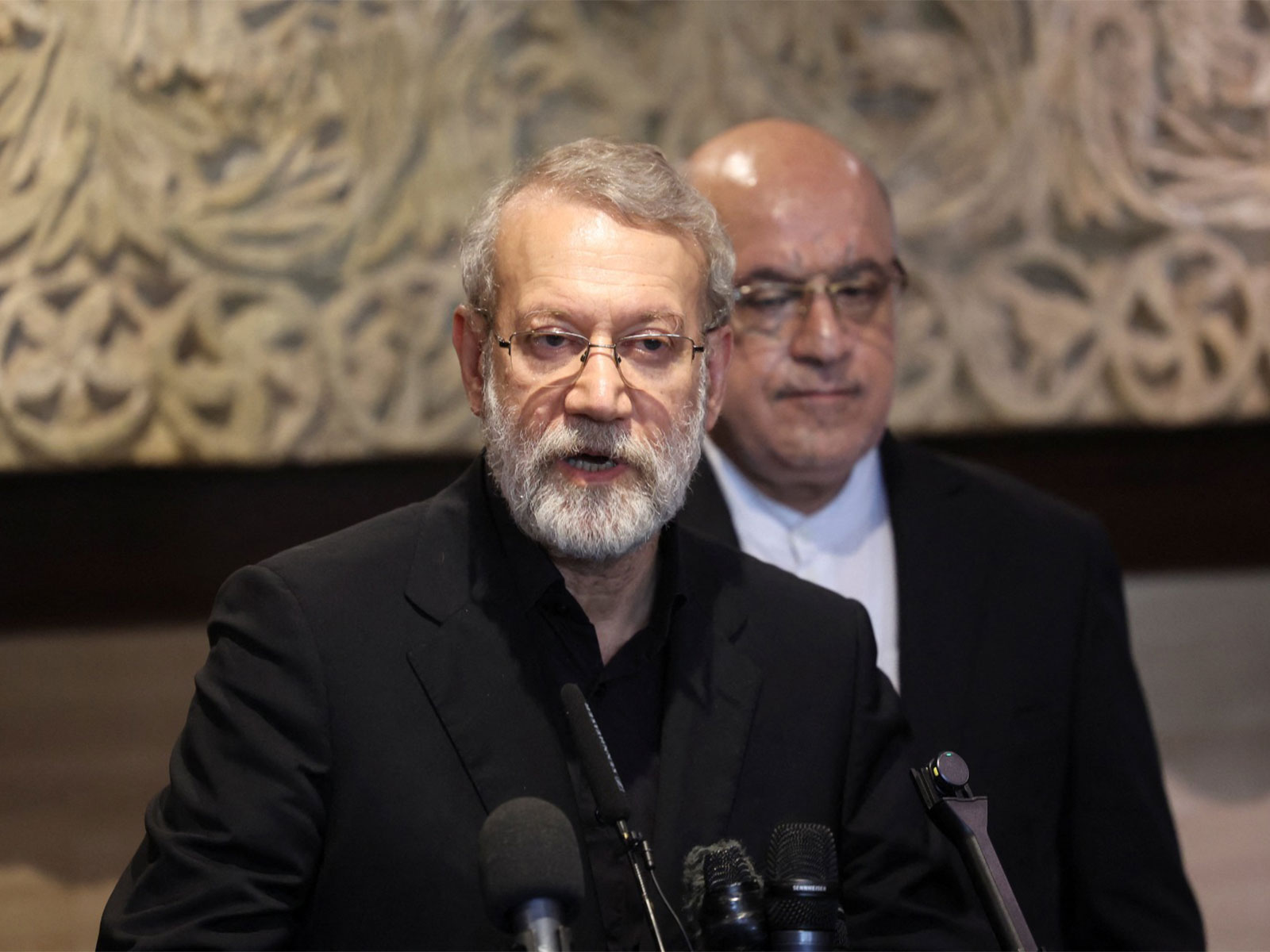 Former secretary of the Supreme National Security Council, Ali Larijani (Photo/Reuters)