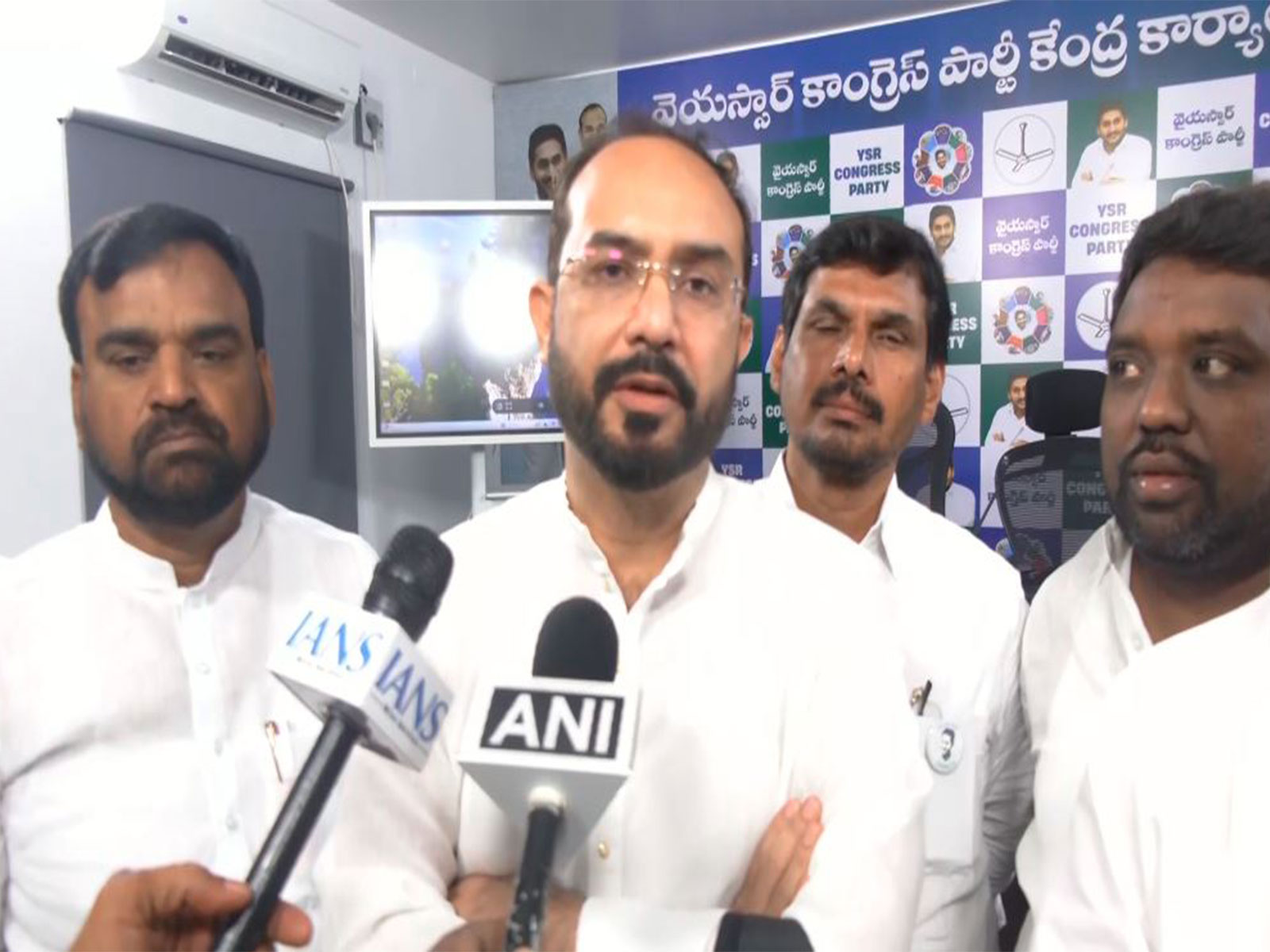 YSR Congress Party leader Hafiz Khan (Photo/ANI)